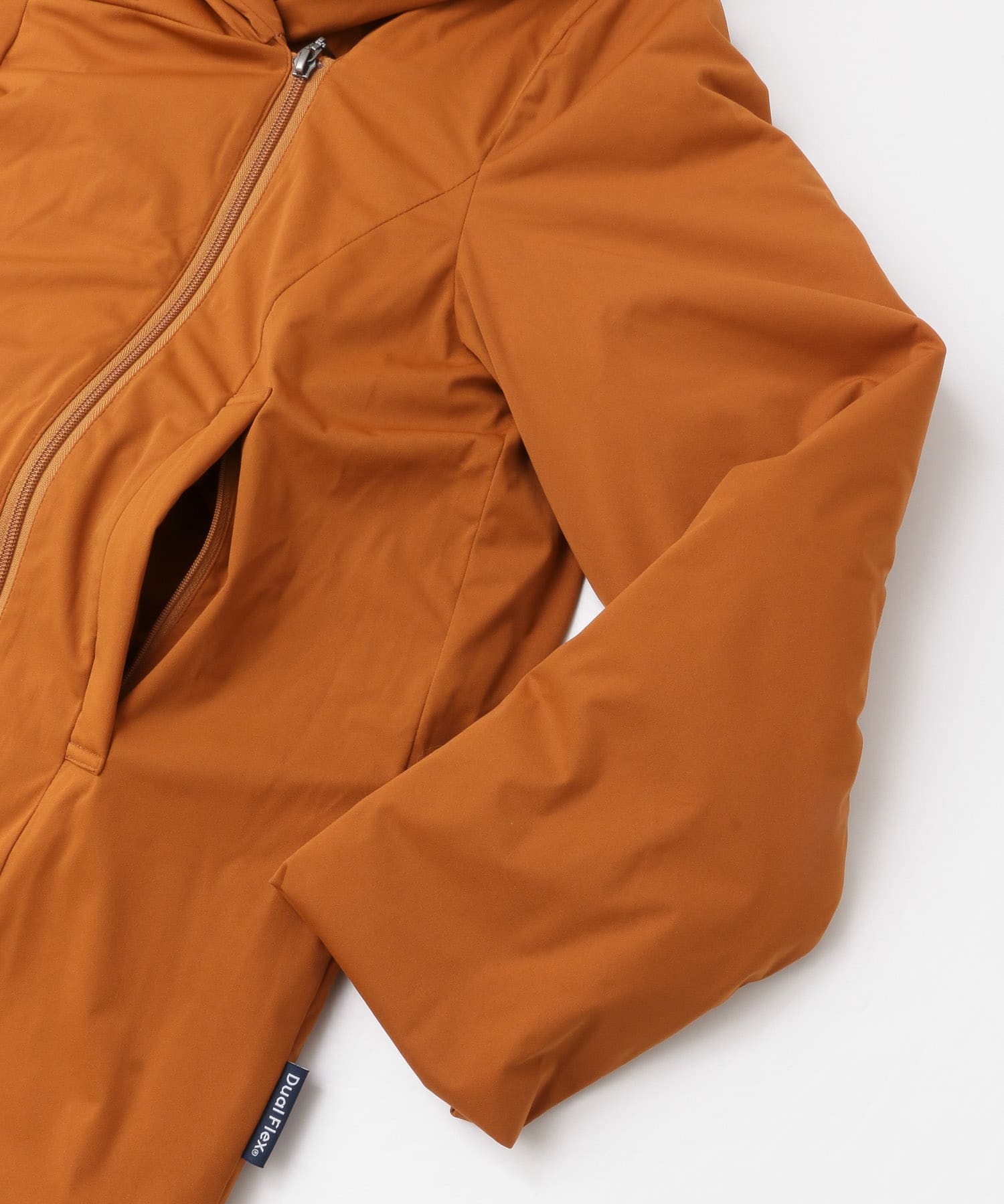 YOSOOU　Shawl Back Gather Coat terracotta 2