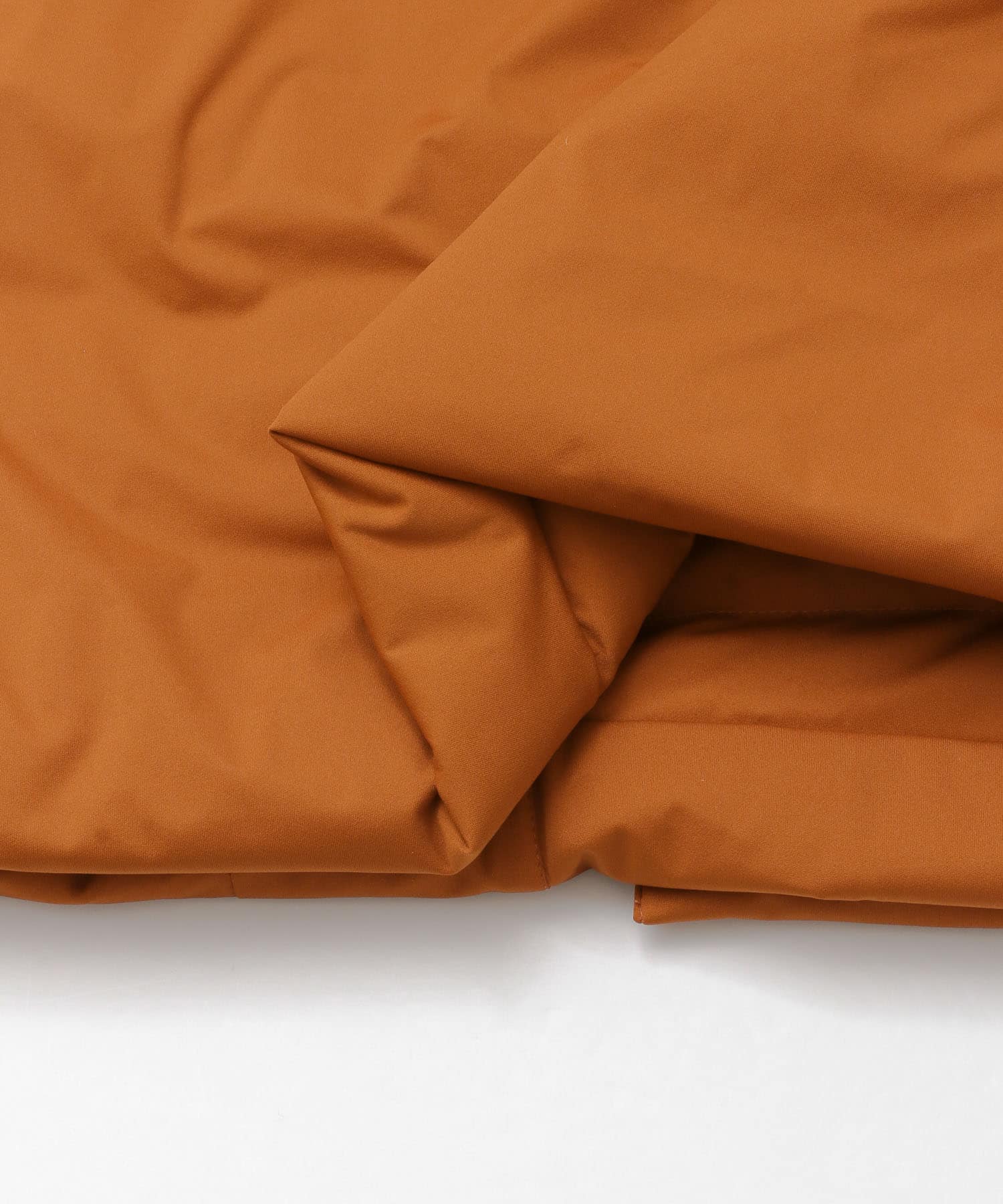 YOSOOU　Shawl Back Gather Coat terracotta 2