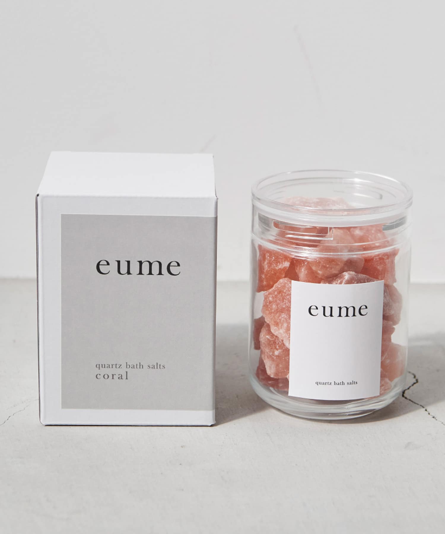 eume　クオーツバスソルト　コーラル