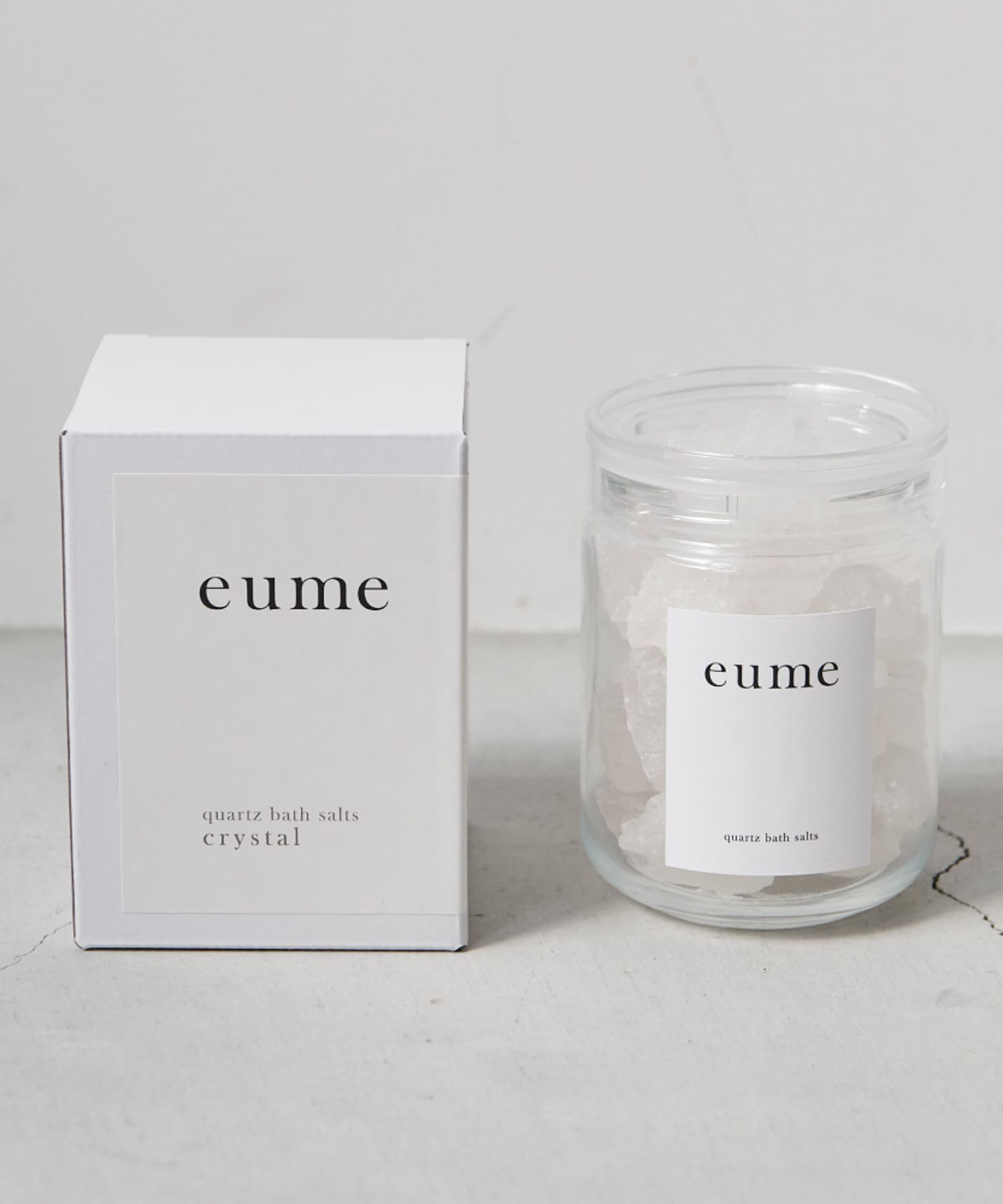 eume　クオーツバスソルト　クリスタル