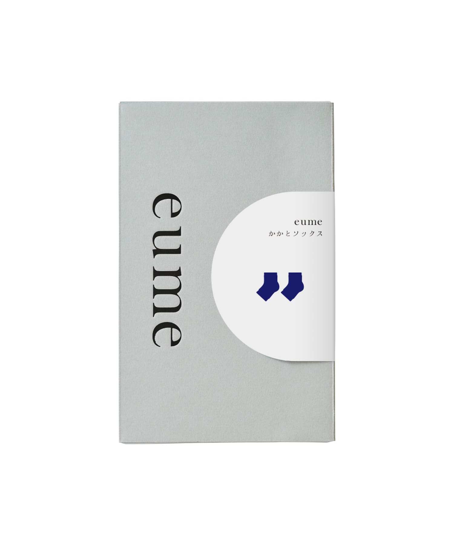 eume　かかとソックス ネイビー FREE
