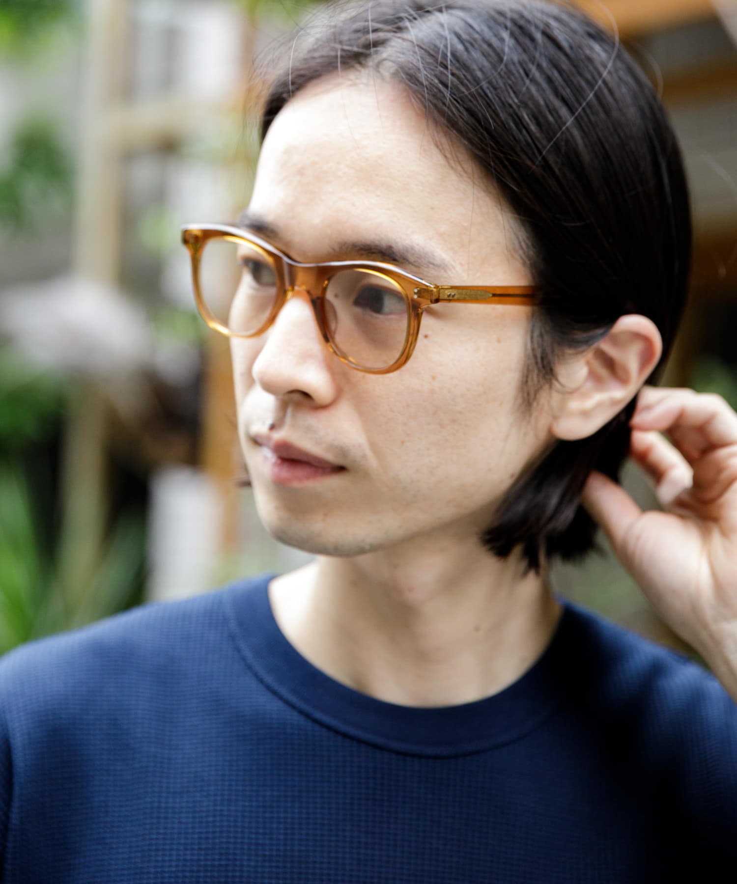『別注』guepard×SUN/kakke×UR　guepard　gp-22 cognac/brn -