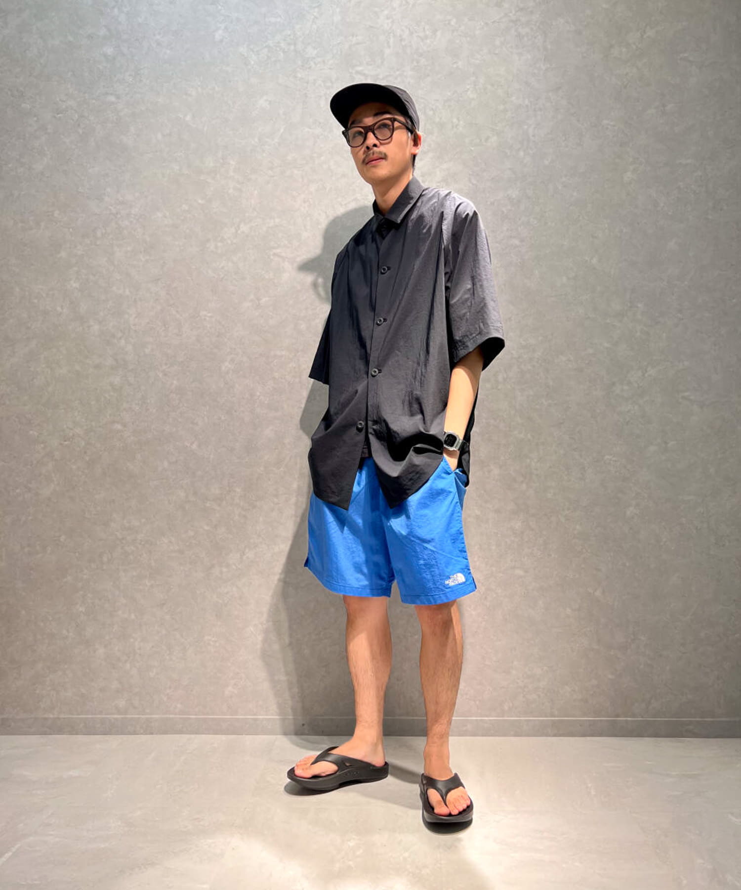 『別注』guepard×SUN/kakke×UR　guepard　gp-22 cognac/brn -