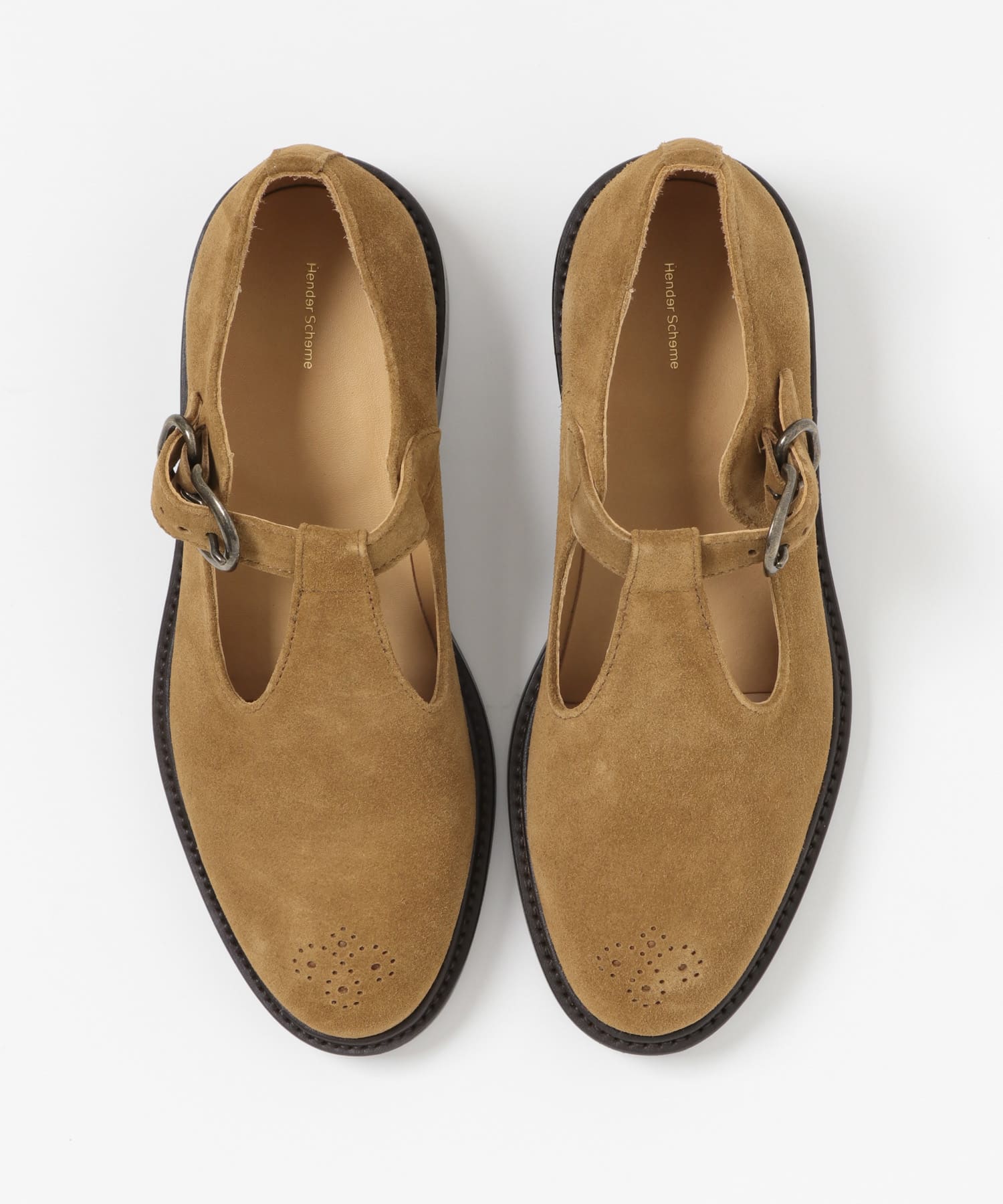 Hender Scheme　T strap camel 4
