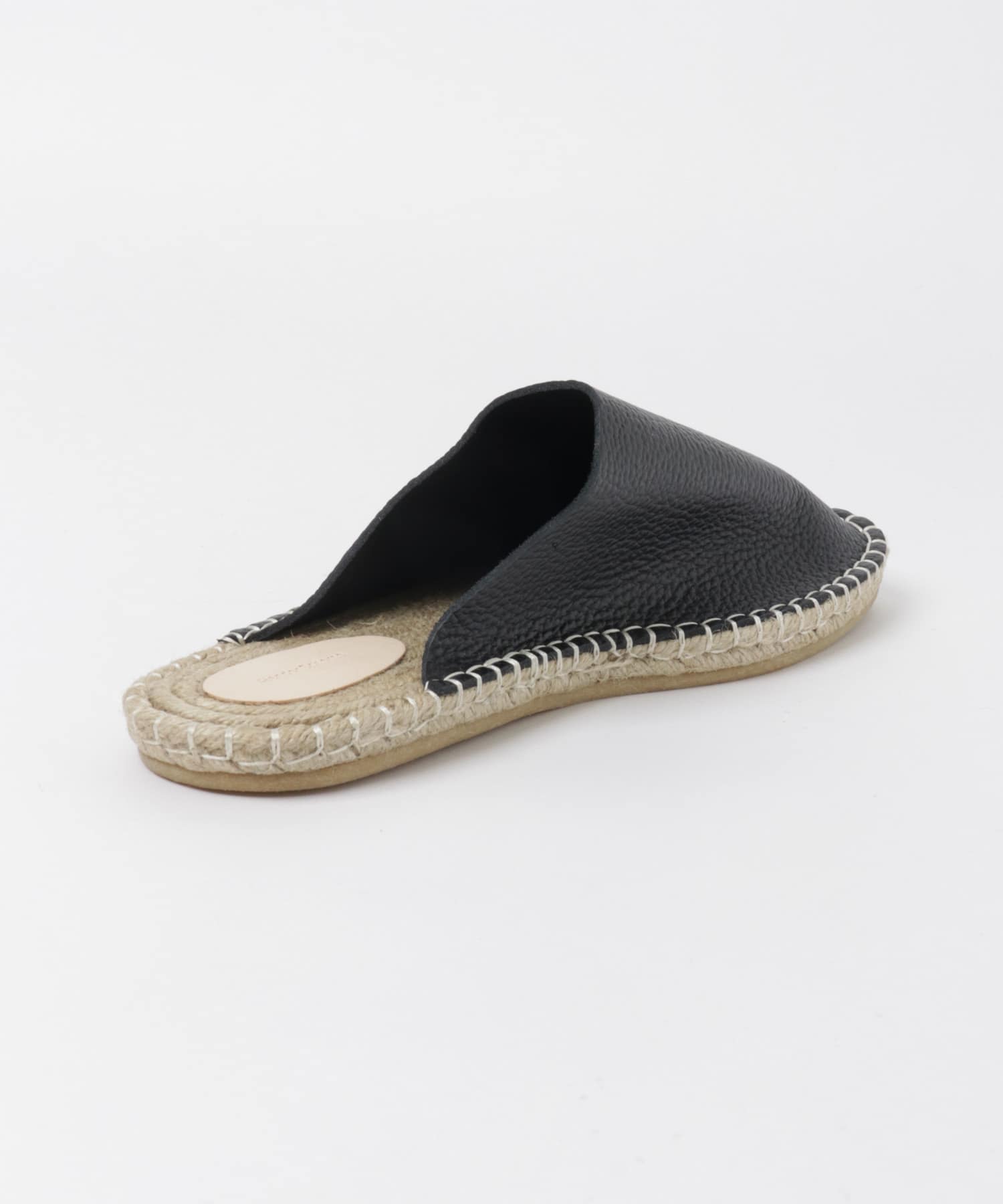 Hender Scheme　jute mule grain leather BLACK 4