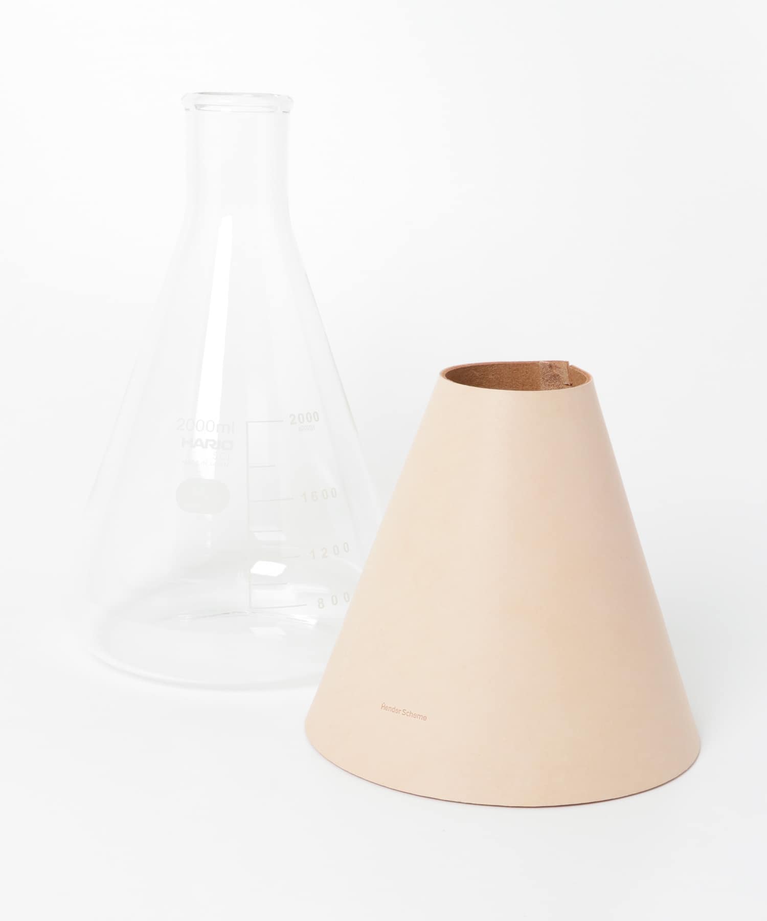 Hender Scheme　Erlenmeyer flask/2000ml natural -