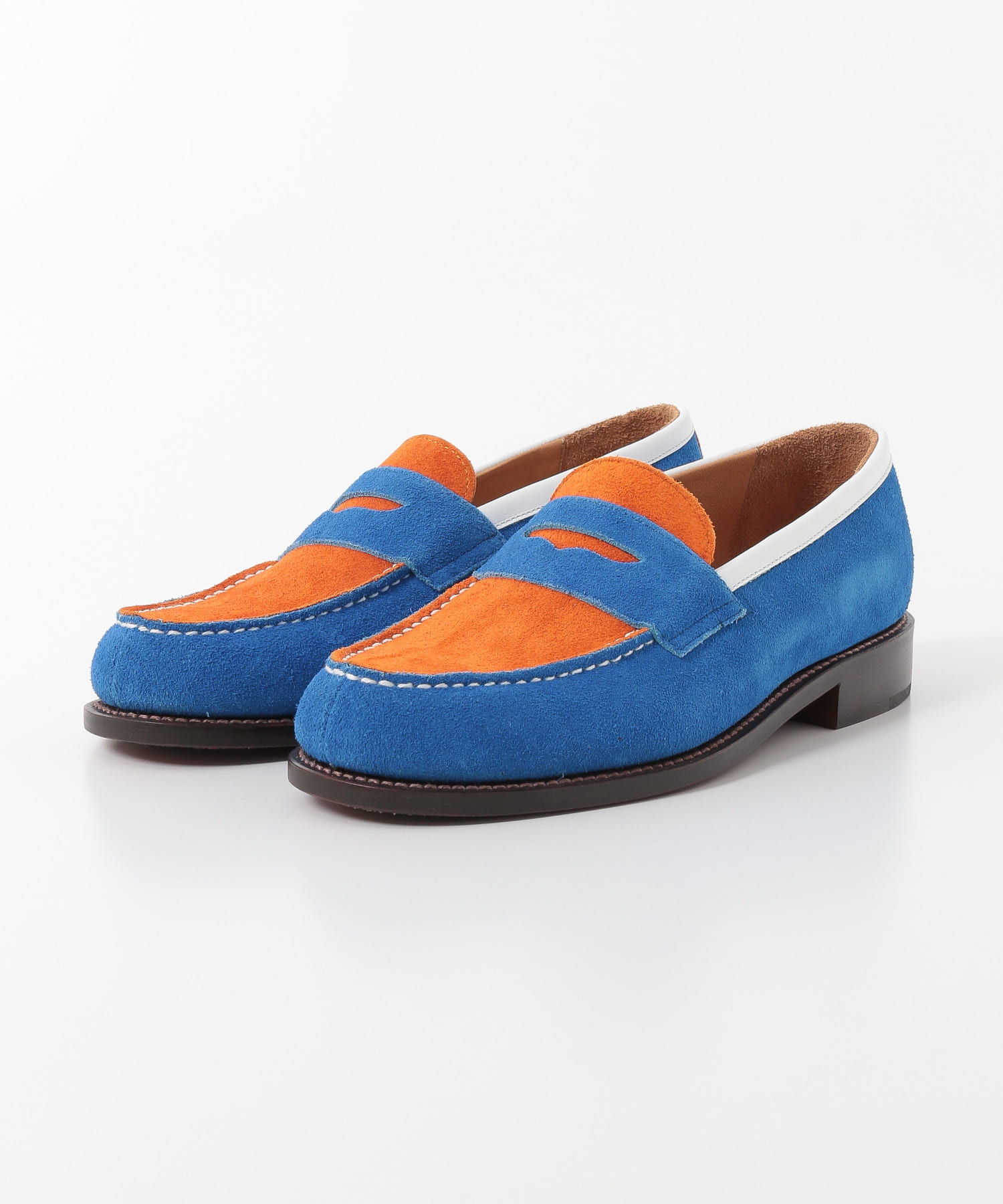 Hender Scheme typical ローファー size5 Hender Scheme typical exception loafer(3 purple ye): シューズ
