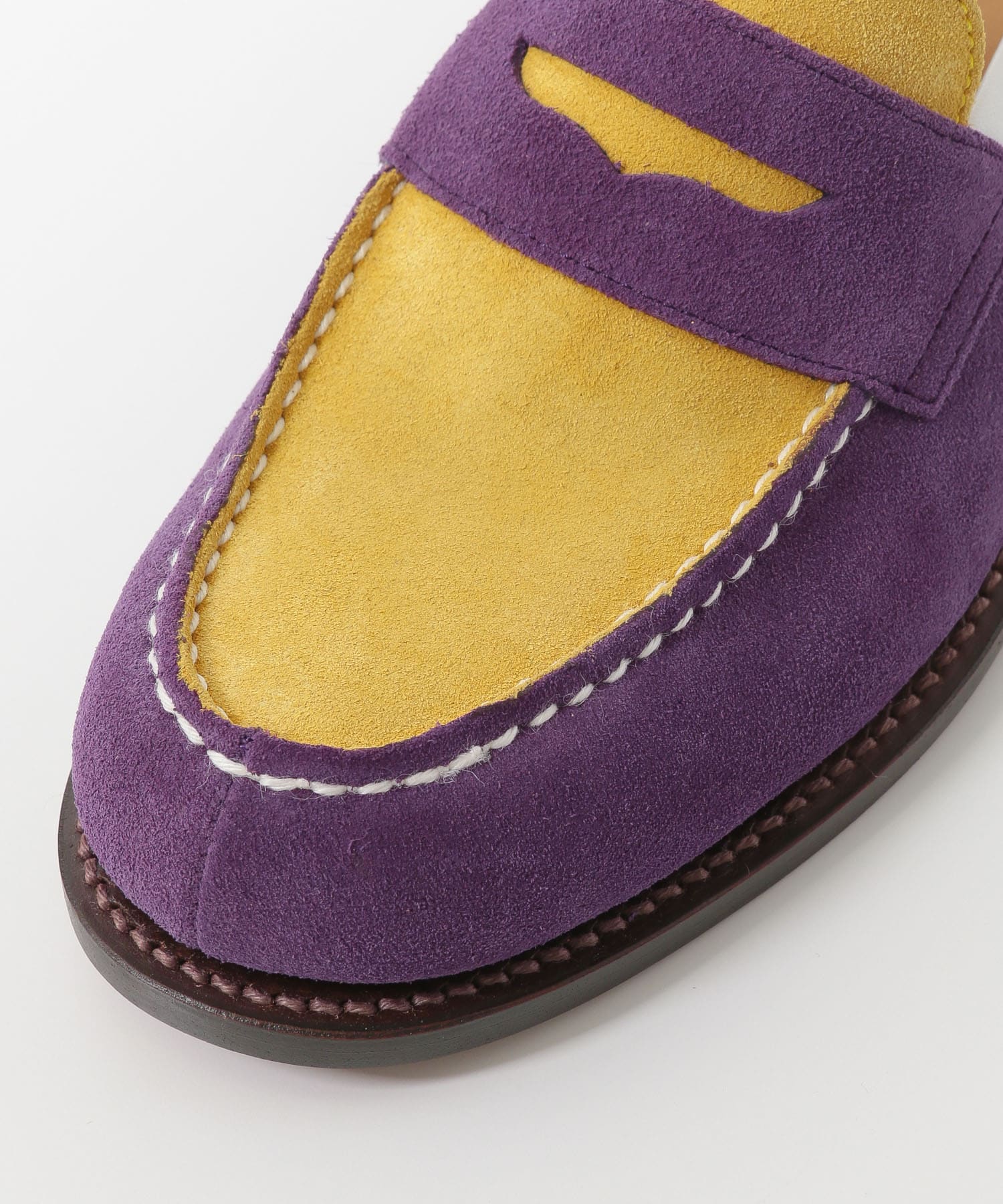 Hender Scheme　typical exception loafer purple ye 3