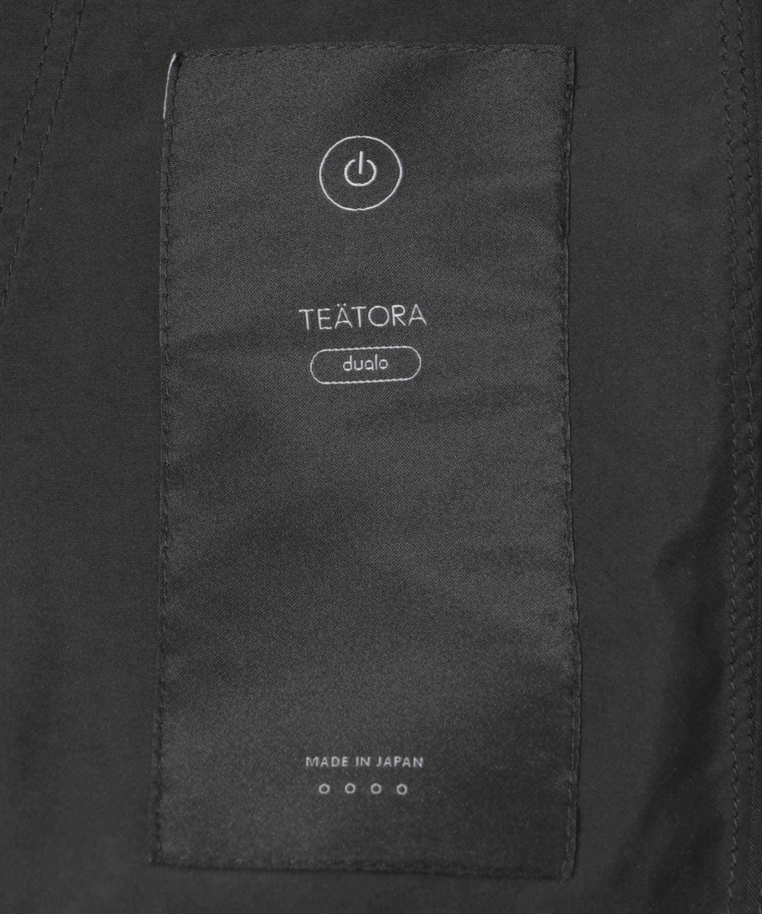 TEATORA　Wallet Pants OO BLACK 2
