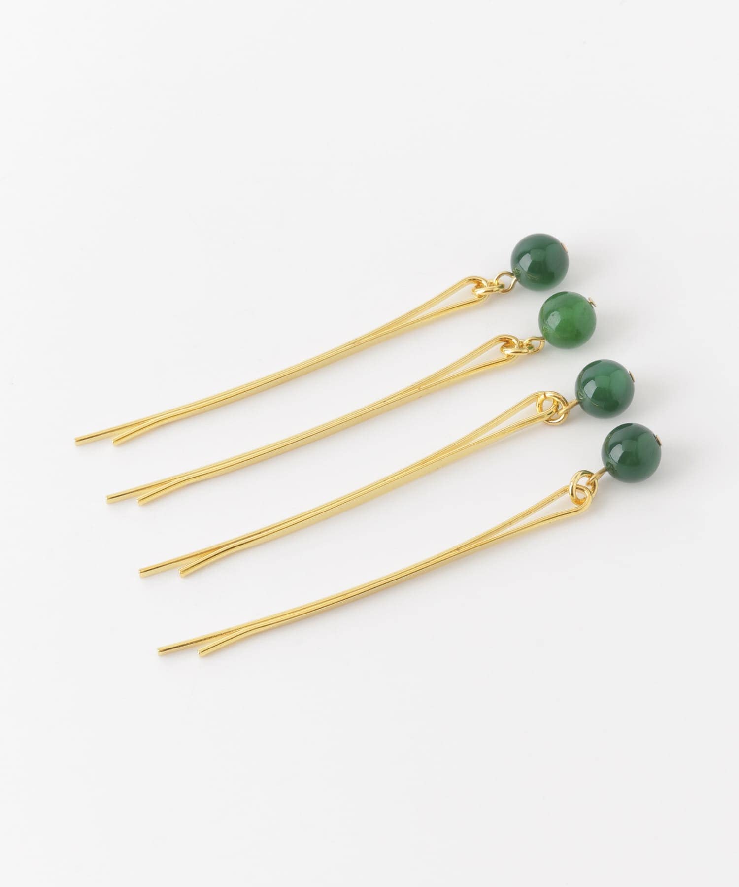 ucalypt　Onyx Pins Green/Gold -