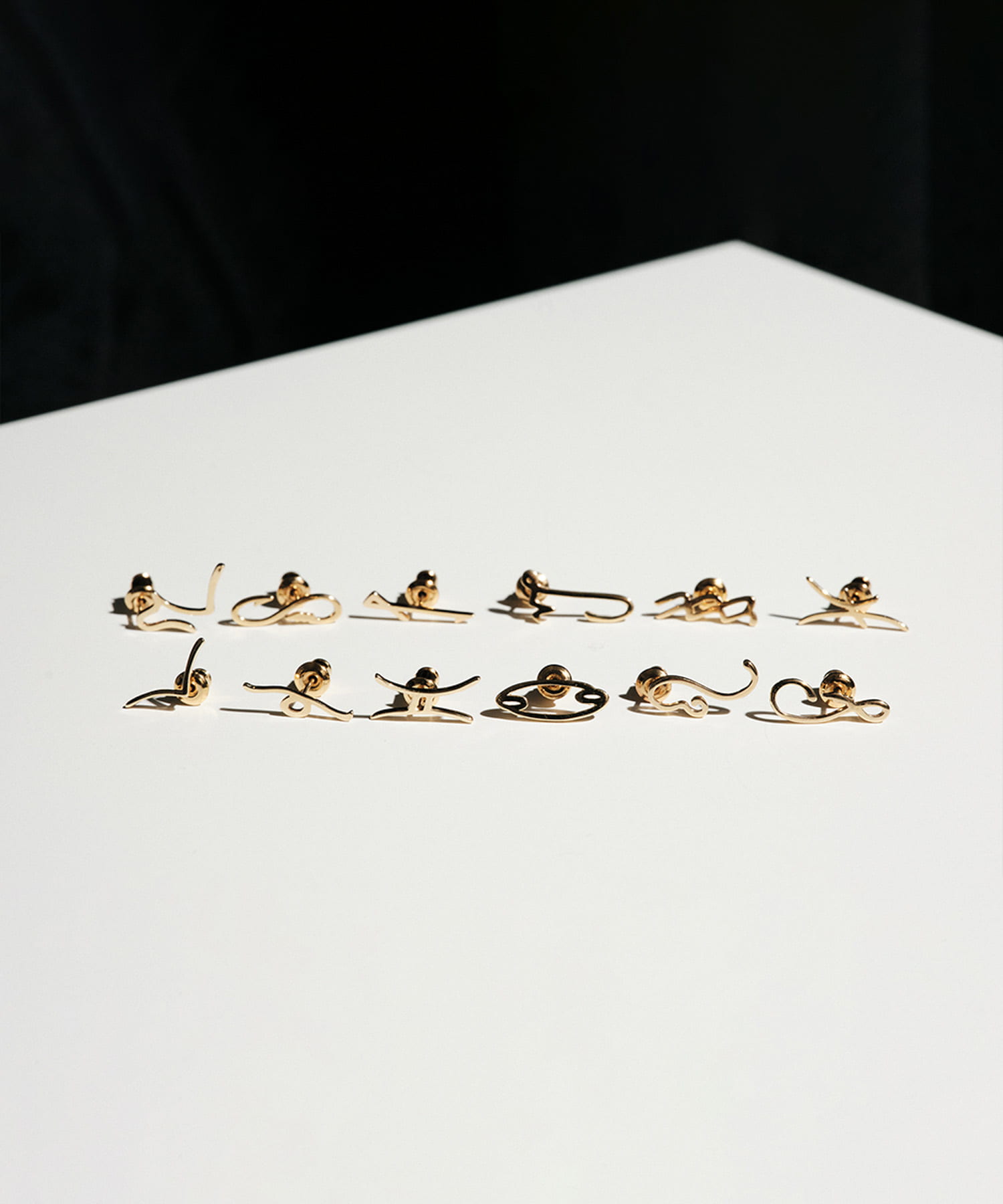 ucalypt　Zodiac earring Aquarius -