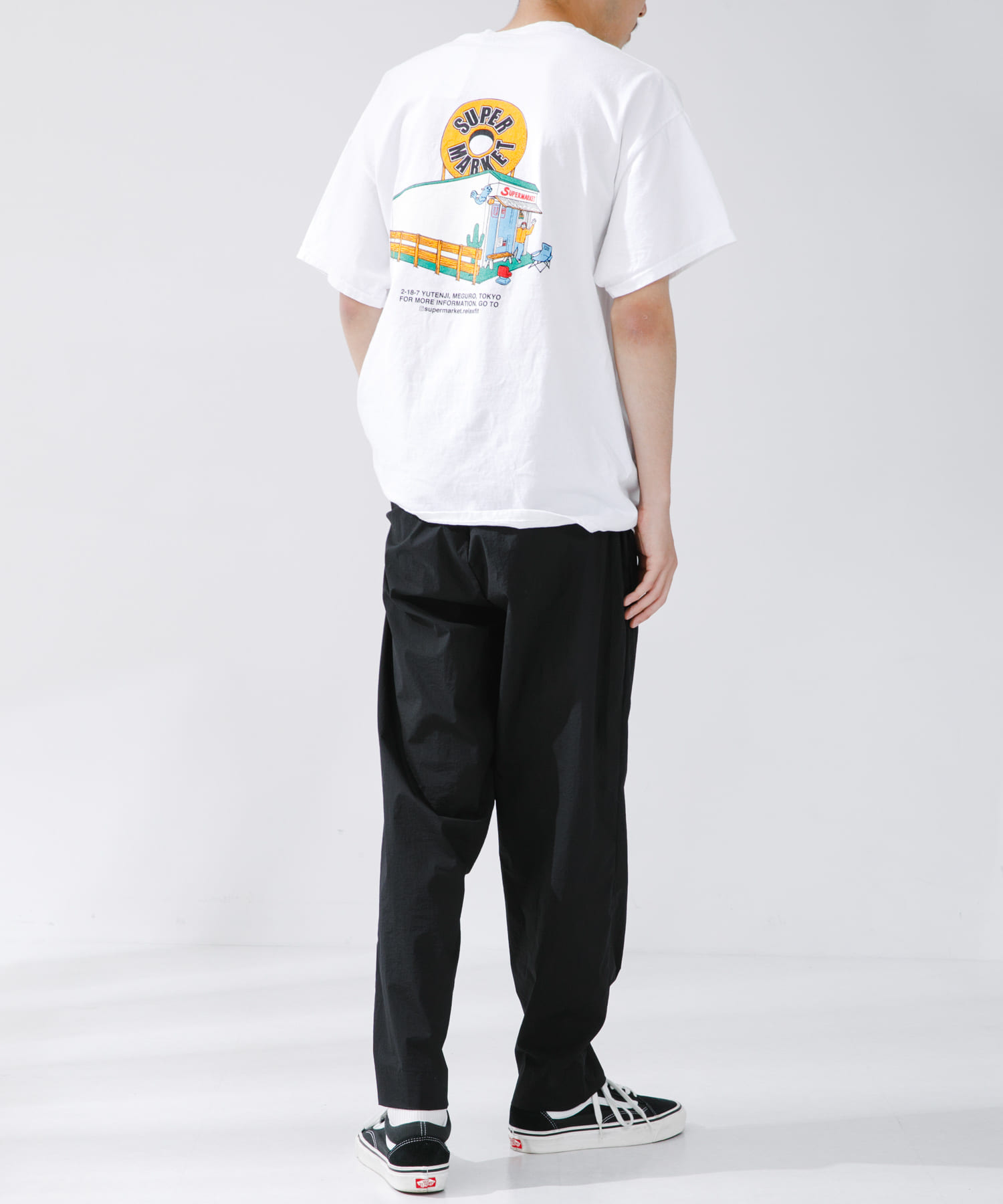 model身長：180cm 着用サイズ：L