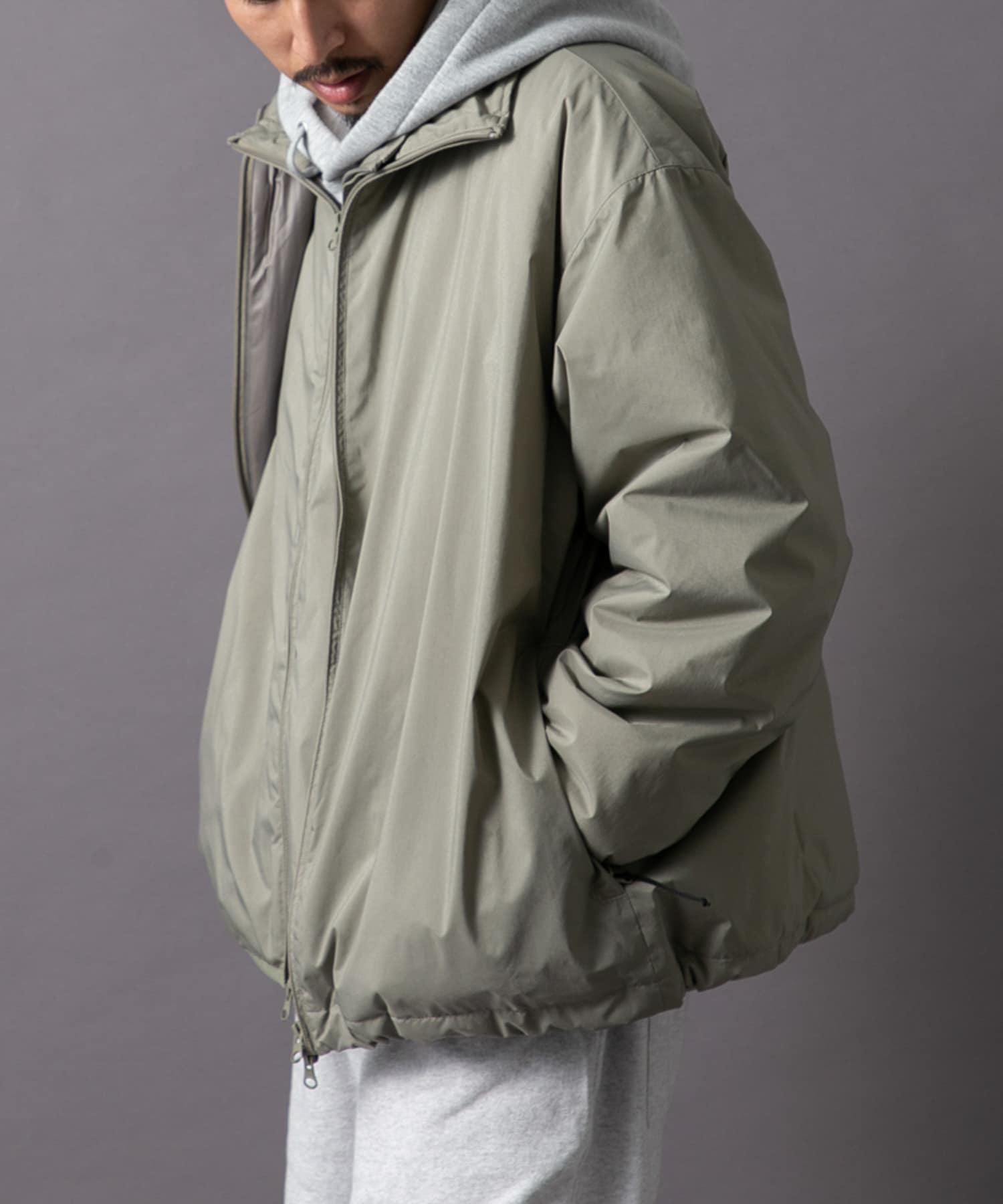 model身長：180cm 着用サイズ：L