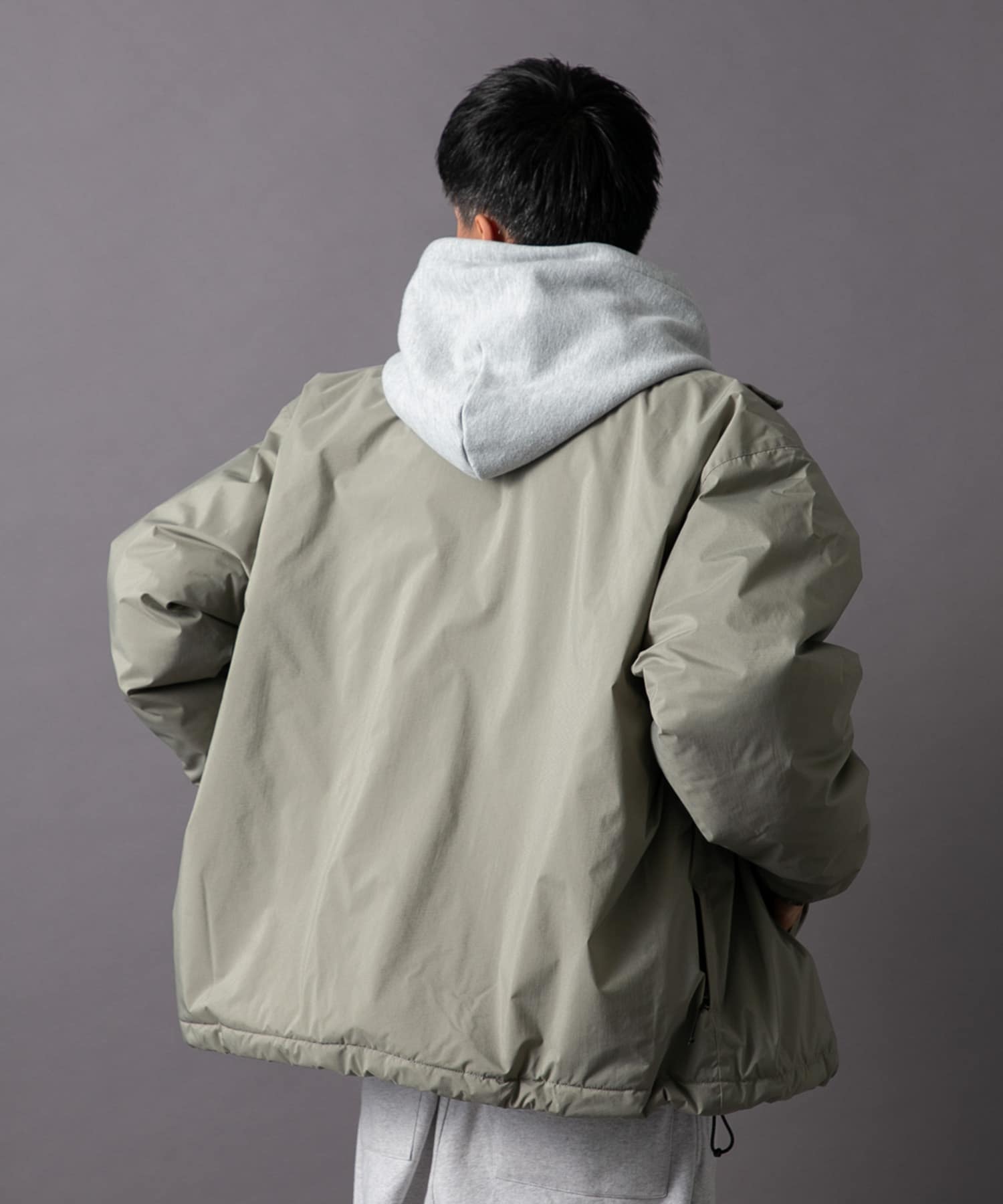 model身長：180cm 着用サイズ：L