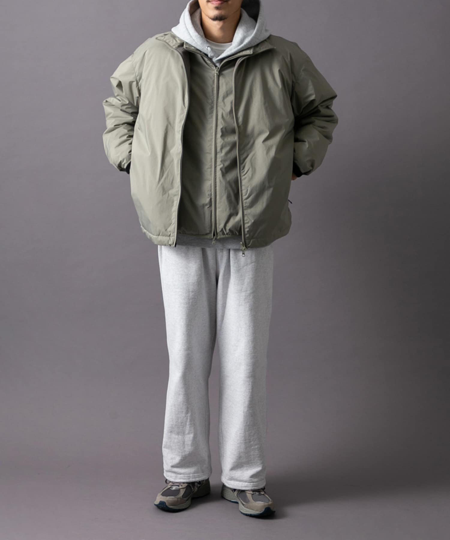 model身長：180cm 着用サイズ：L