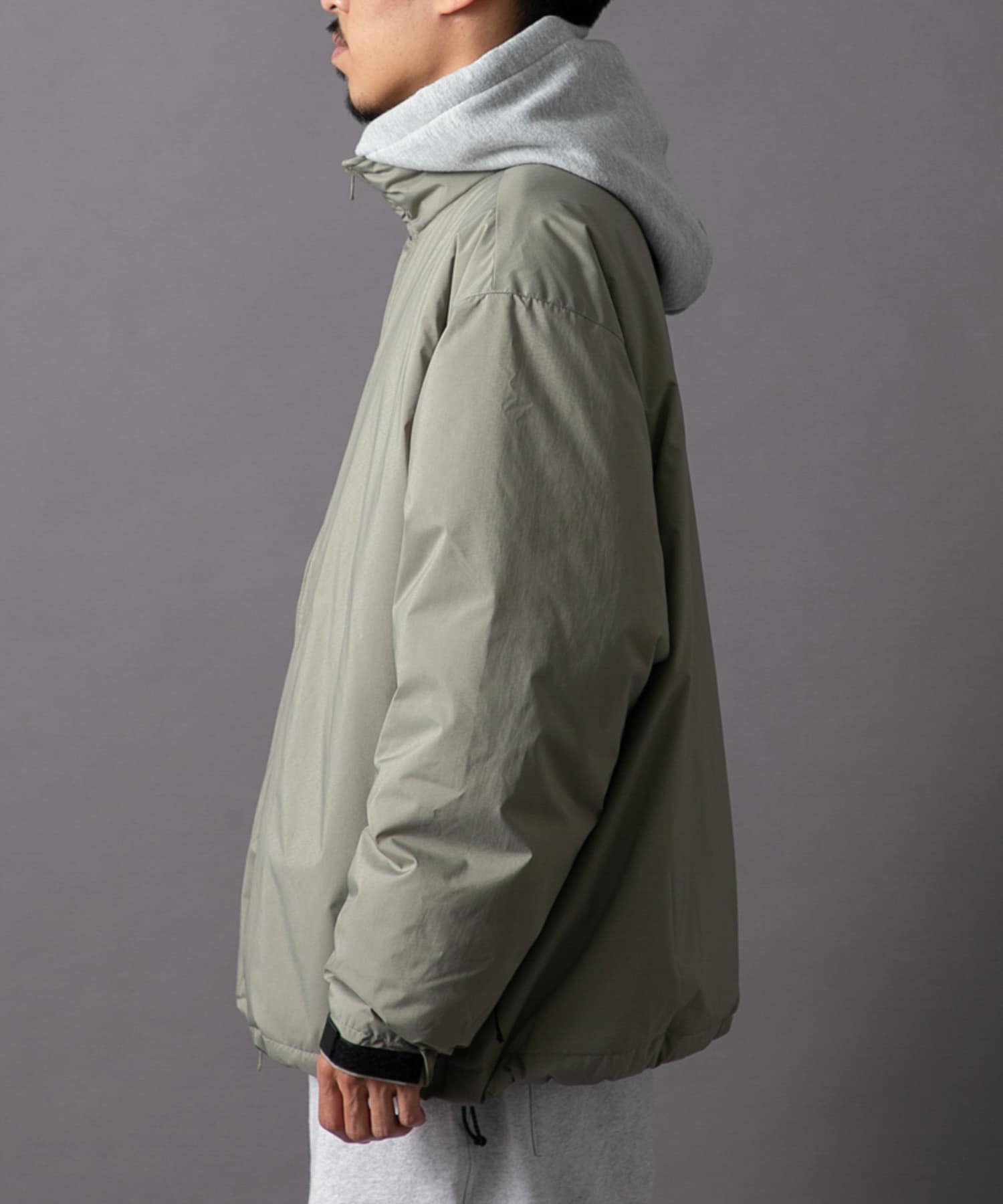 model身長：180cm 着用サイズ：L