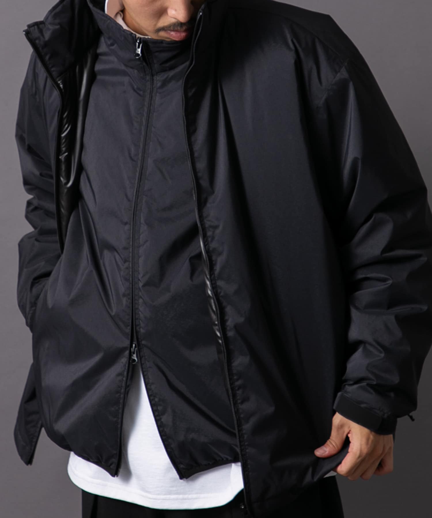 model身長：180cm 着用サイズ：L