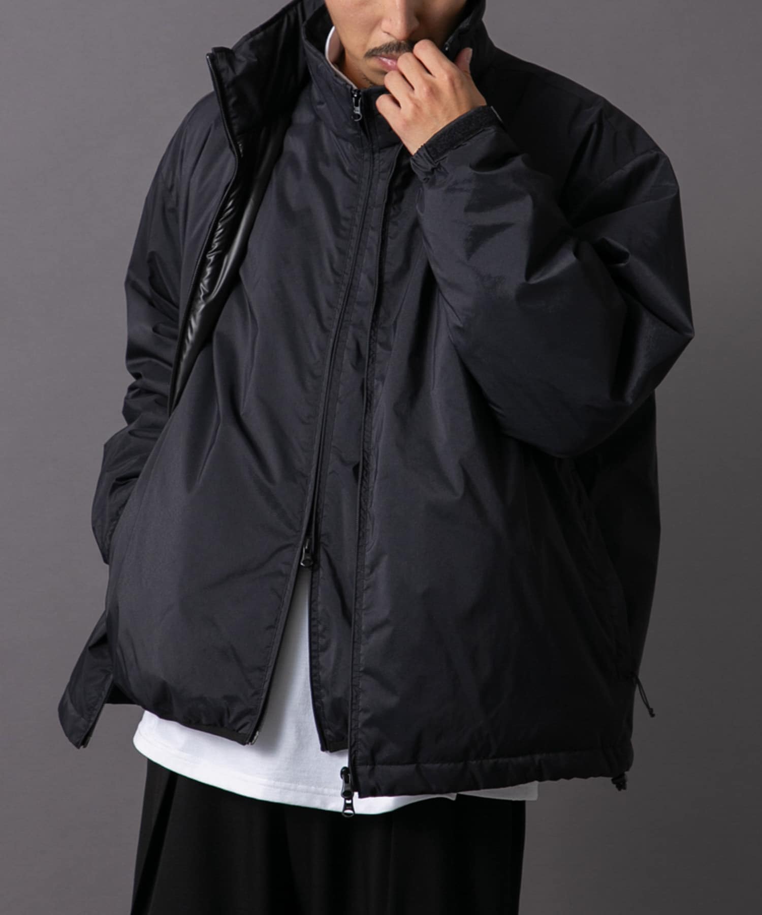 model身長：180cm 着用サイズ：L