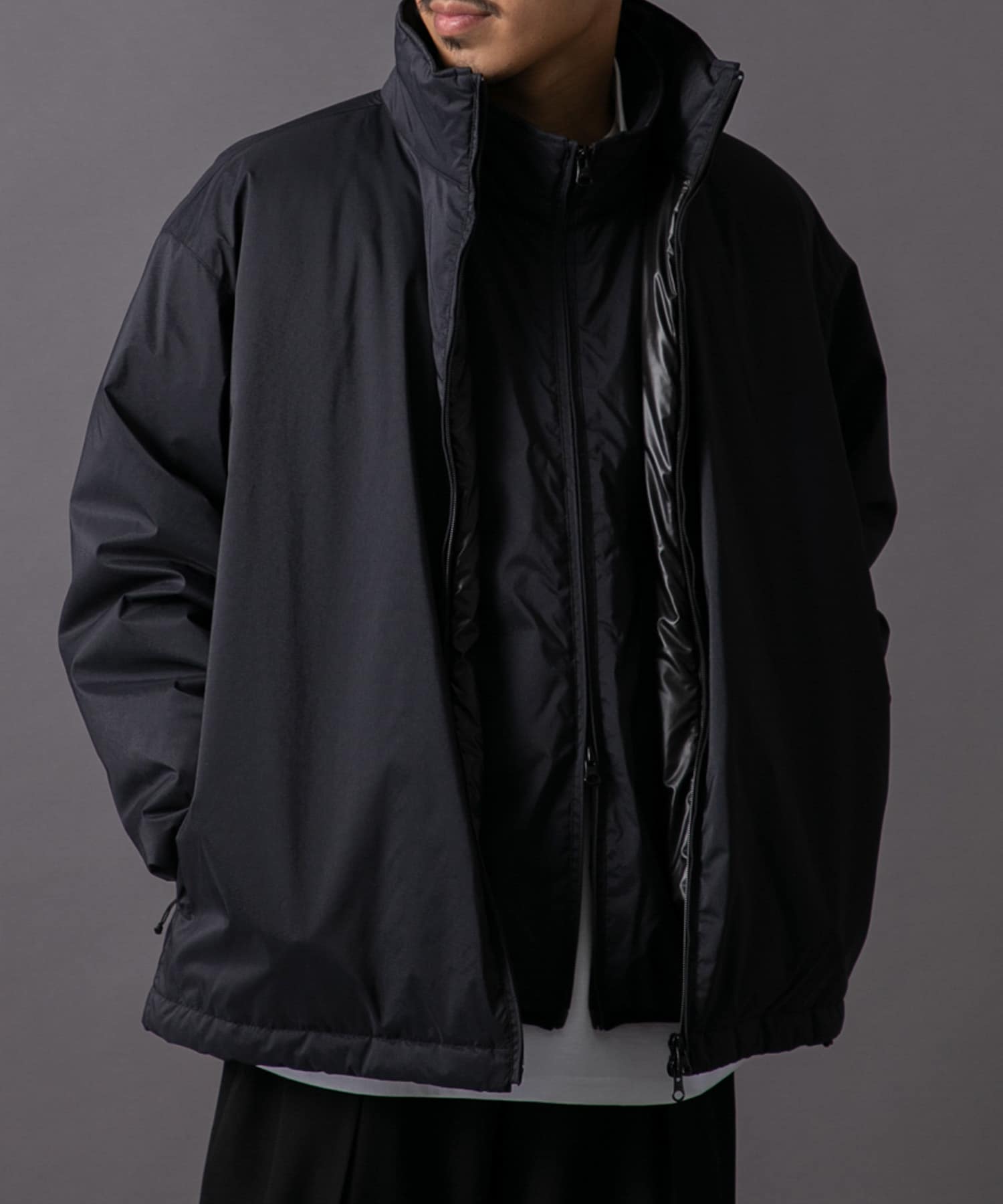 model身長：180cm 着用サイズ：L