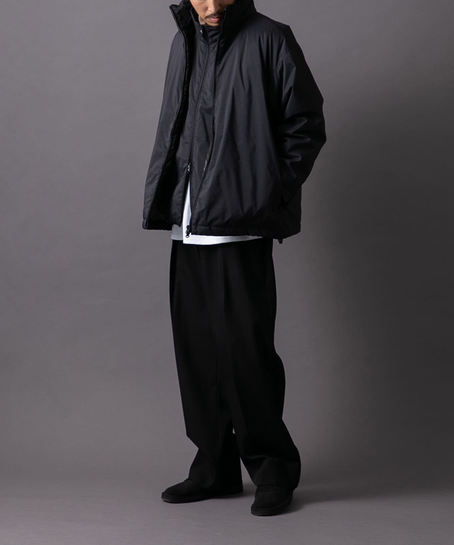 model身長：180cm 着用サイズ：L