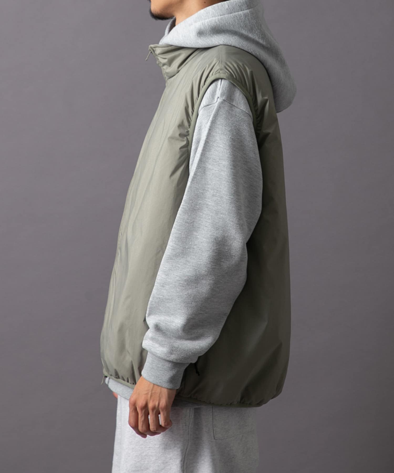 model身長：180cm 着用サイズ：L