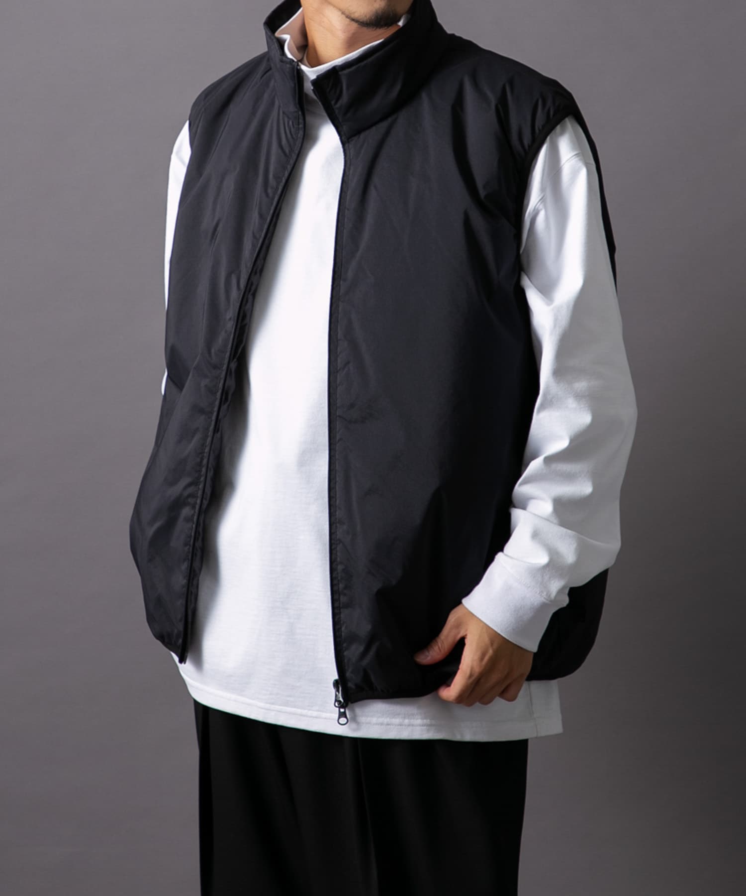 model身長：180cm 着用サイズ：L
