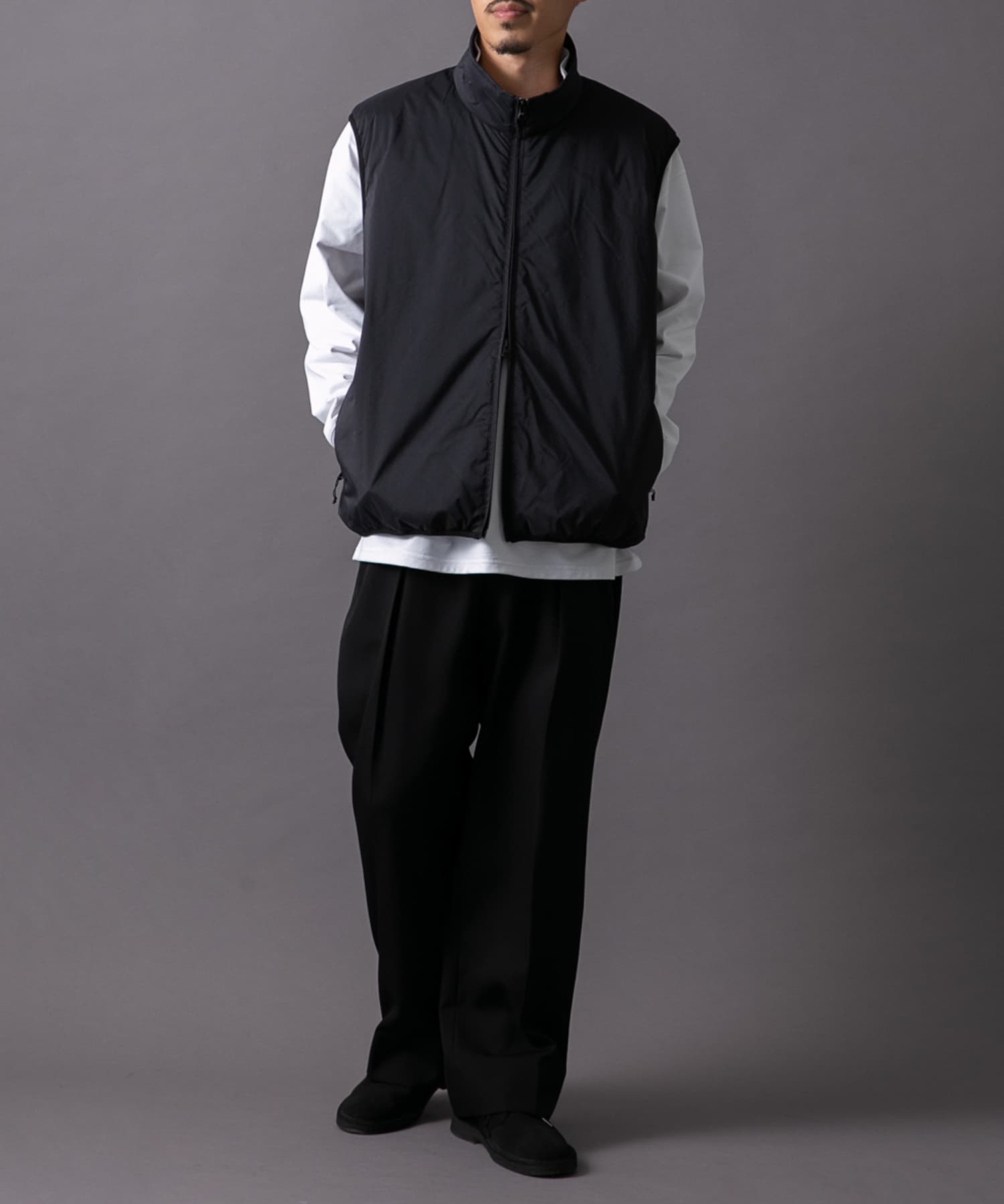 model身長：180cm 着用サイズ：L