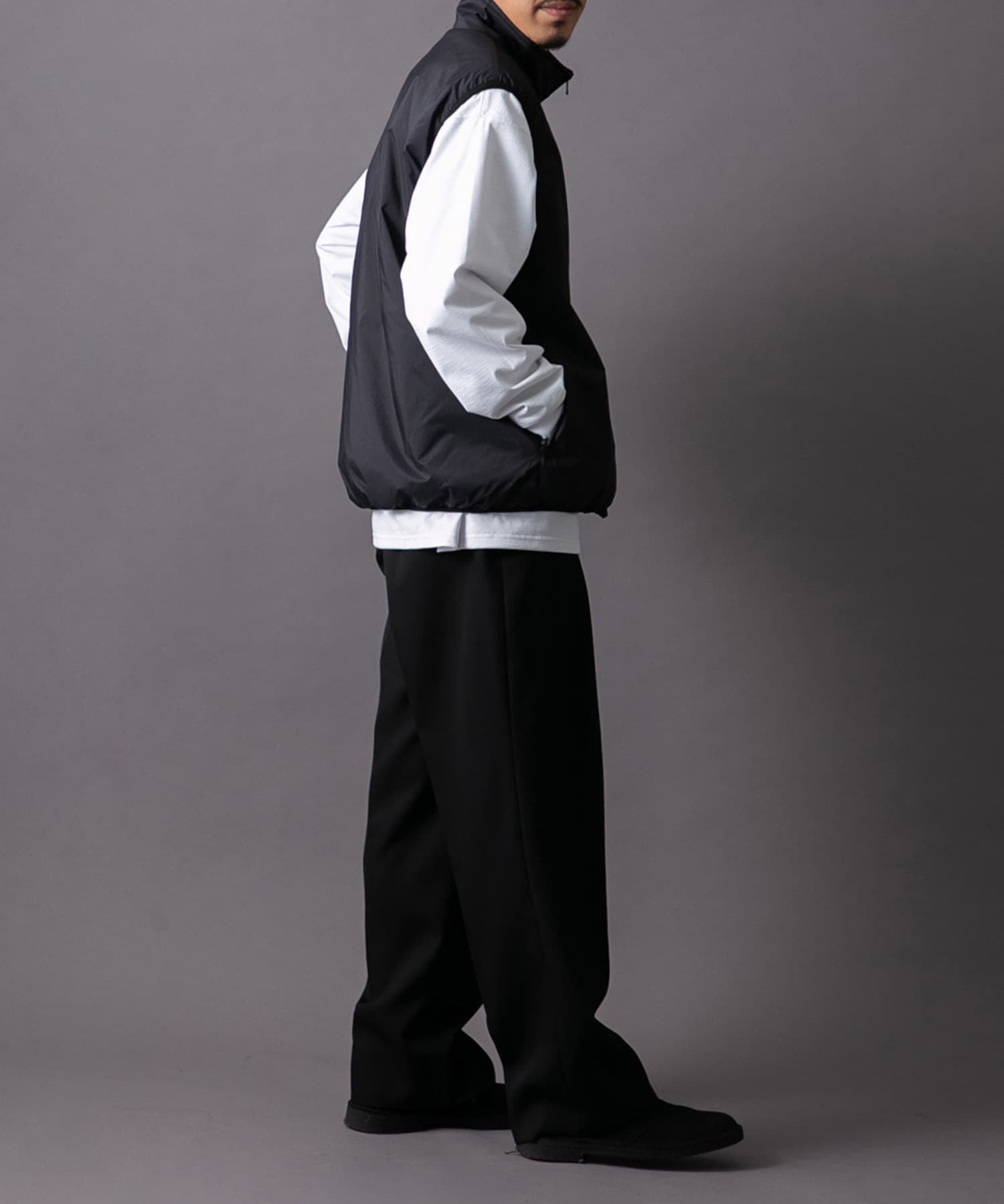 model身長：180cm 着用サイズ：L