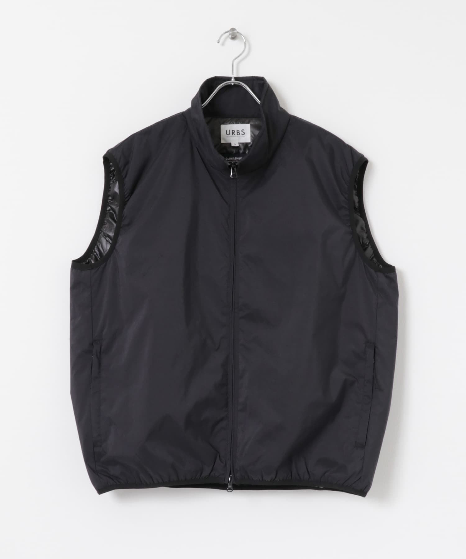 URBS　EPIC NYLON VEST BLACK M