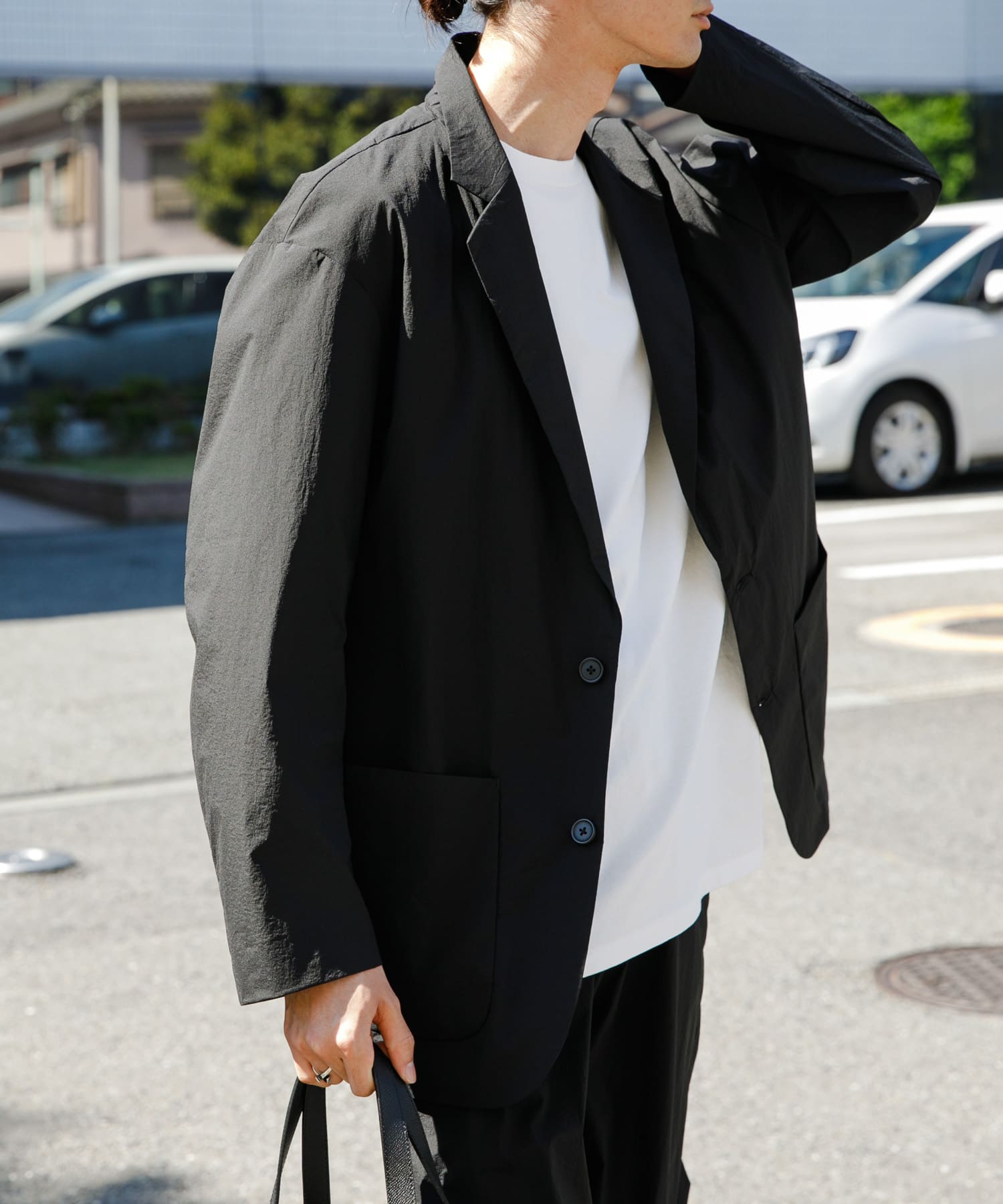model身長：174cm 着用サイズ：L