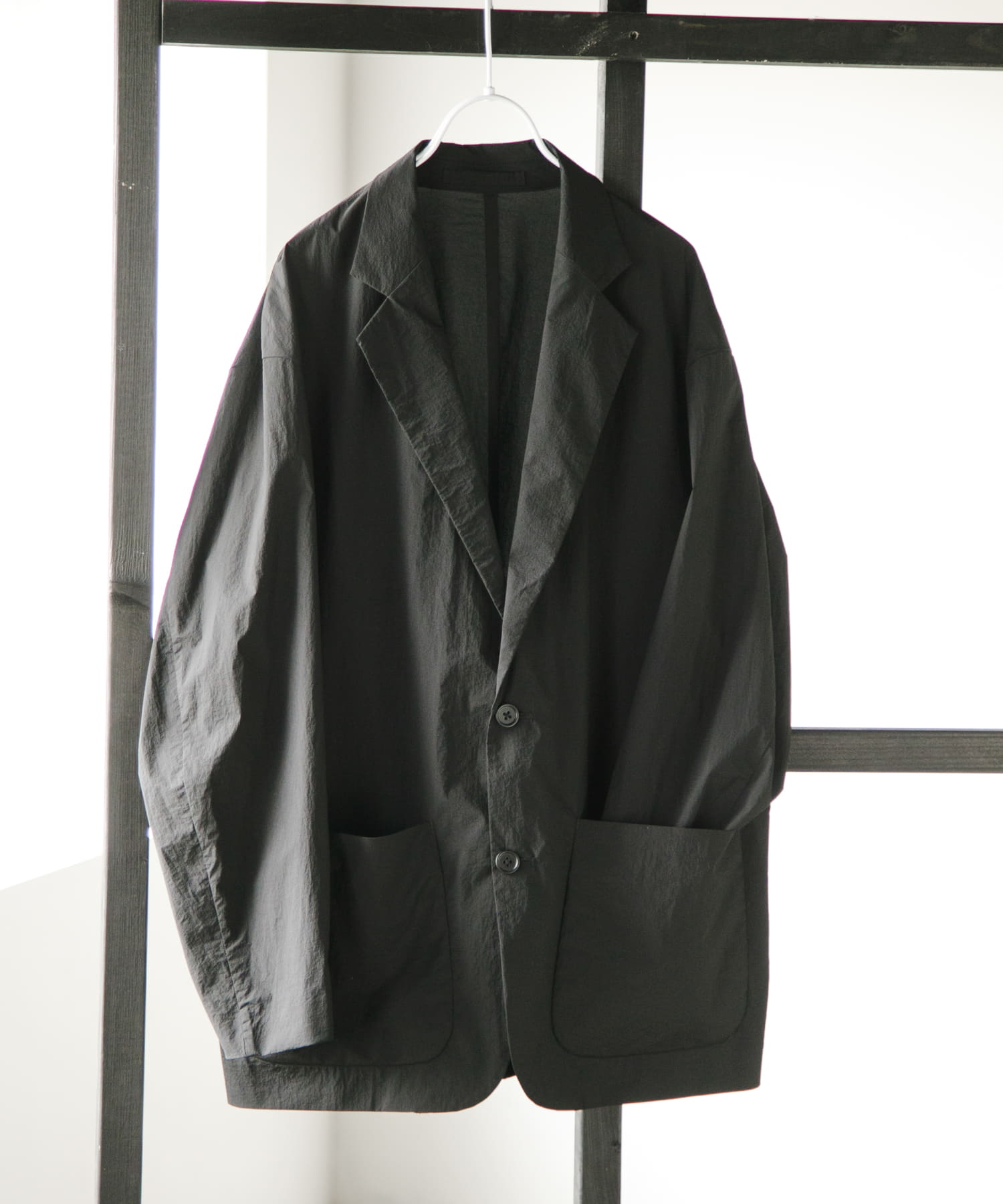 workahoLC　Air Nylon JACKET BLACK L