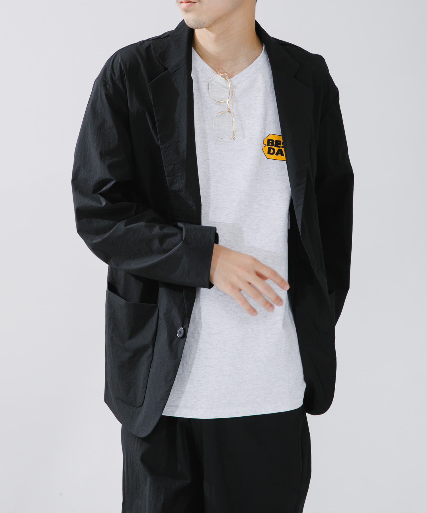 model身長：180cm 着用サイズ：L