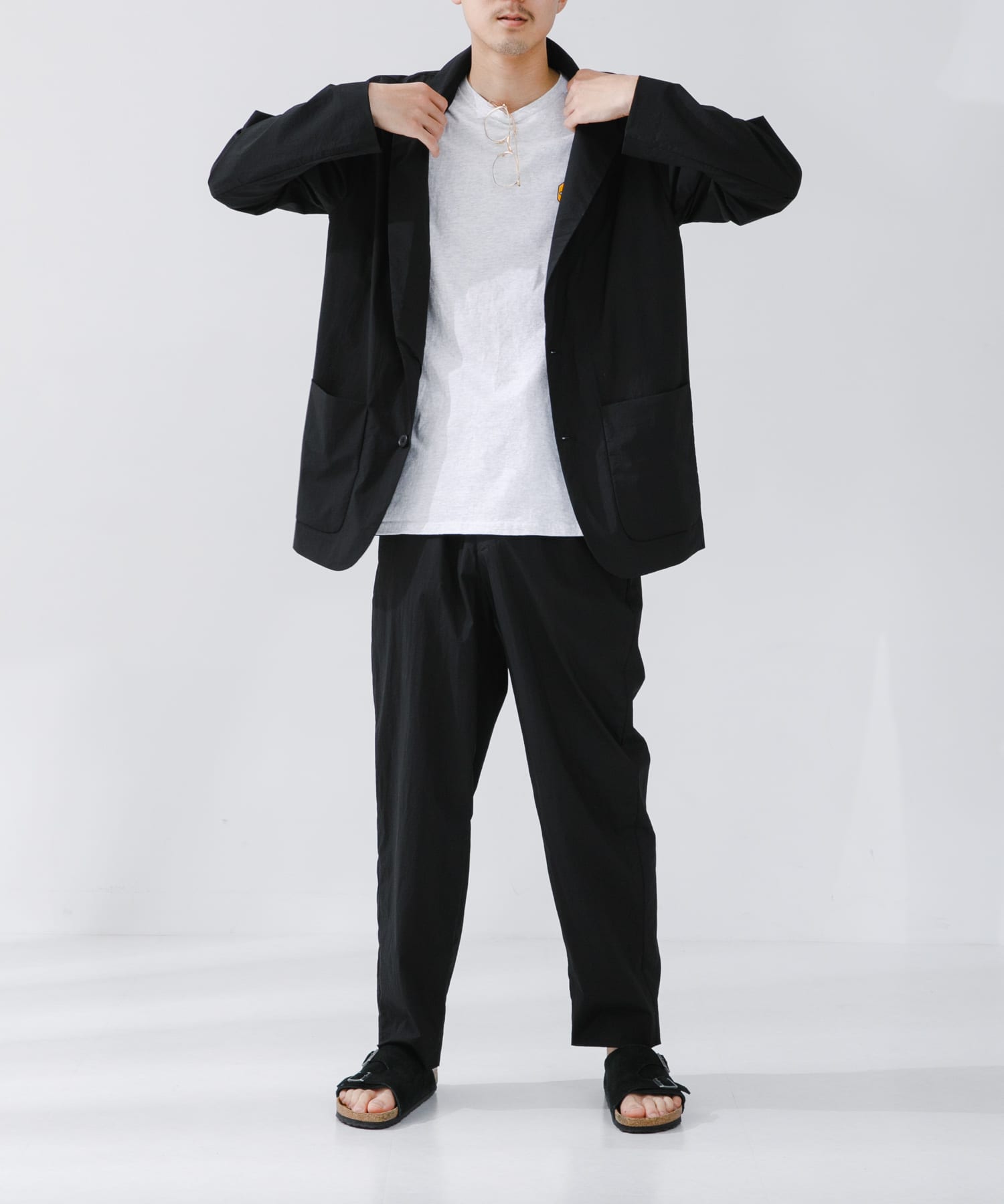 model身長：180cm 着用サイズ：L