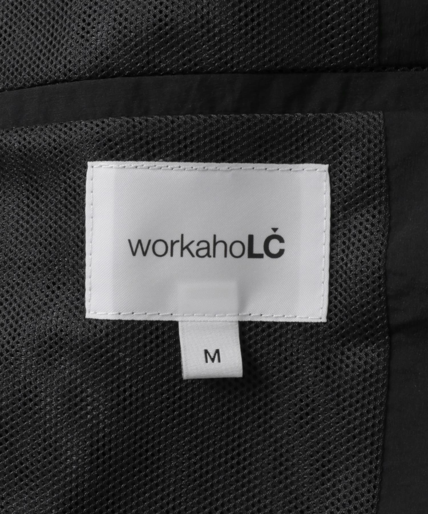 workahoLC　Air Nylon JACKET BLACK M