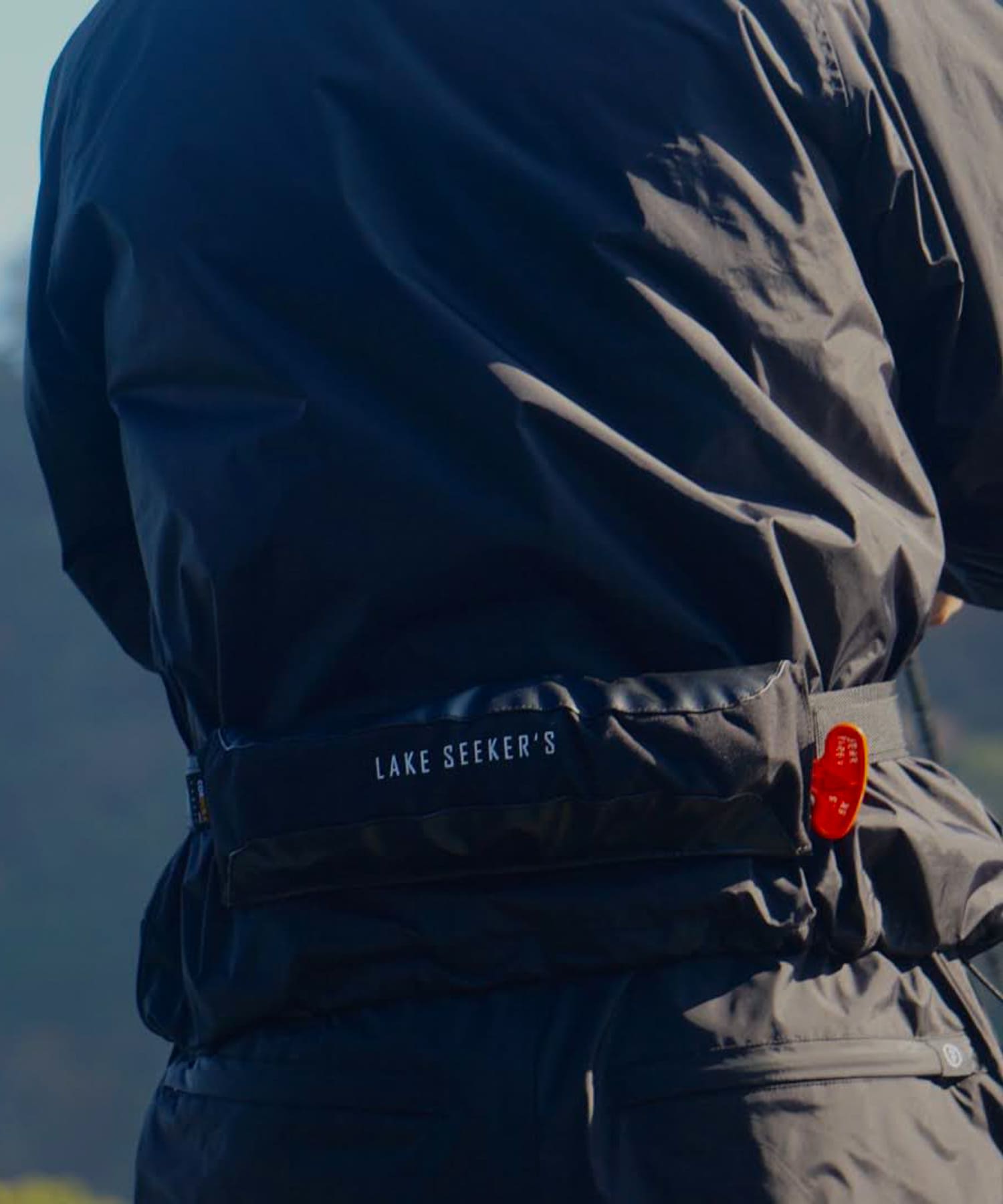 『別注』LAKE SEEKERS×Bluestorm　Life Jacket Waist Black one