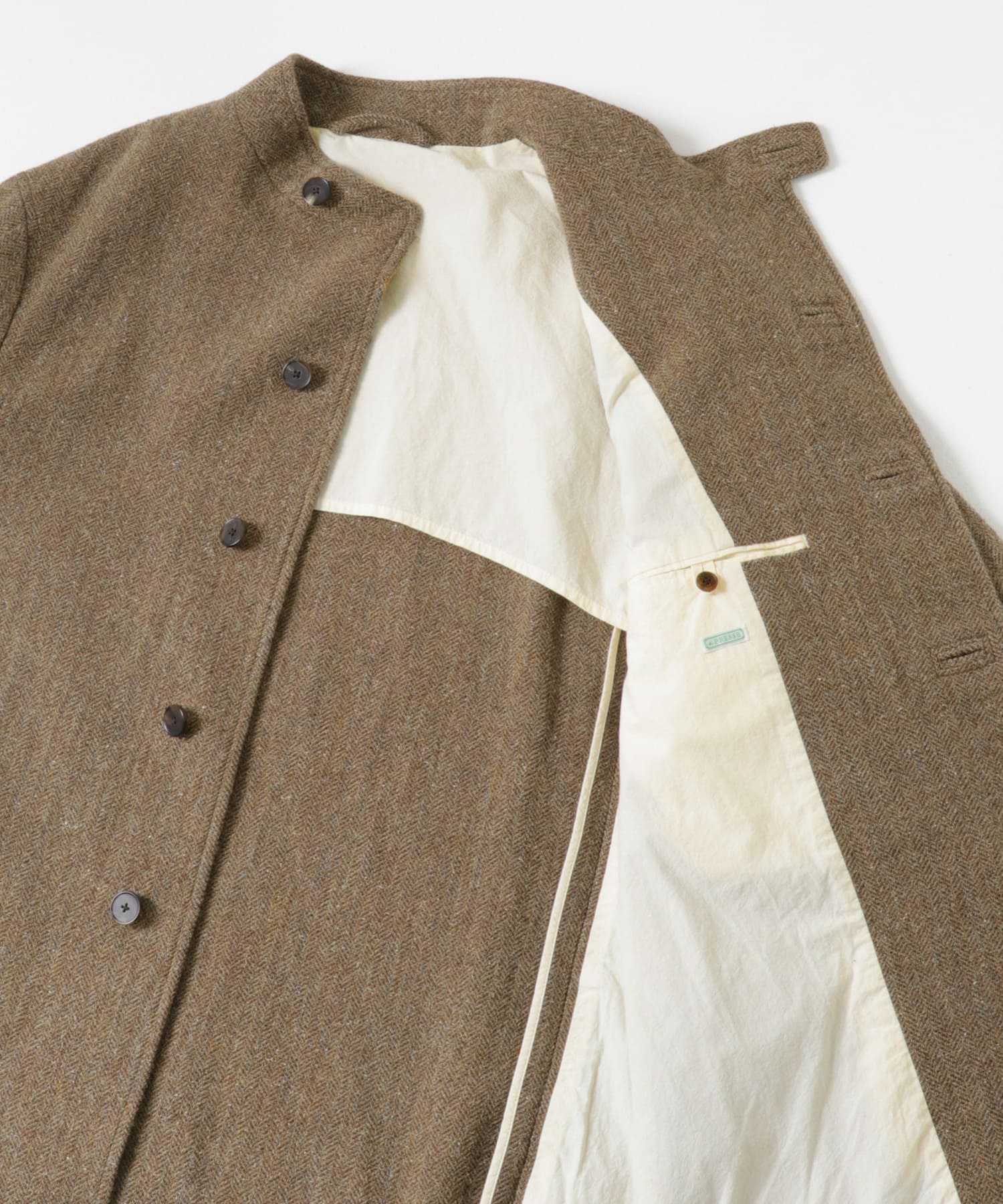 A PRESSE　Tweed Hunting Jacket BROWN 2