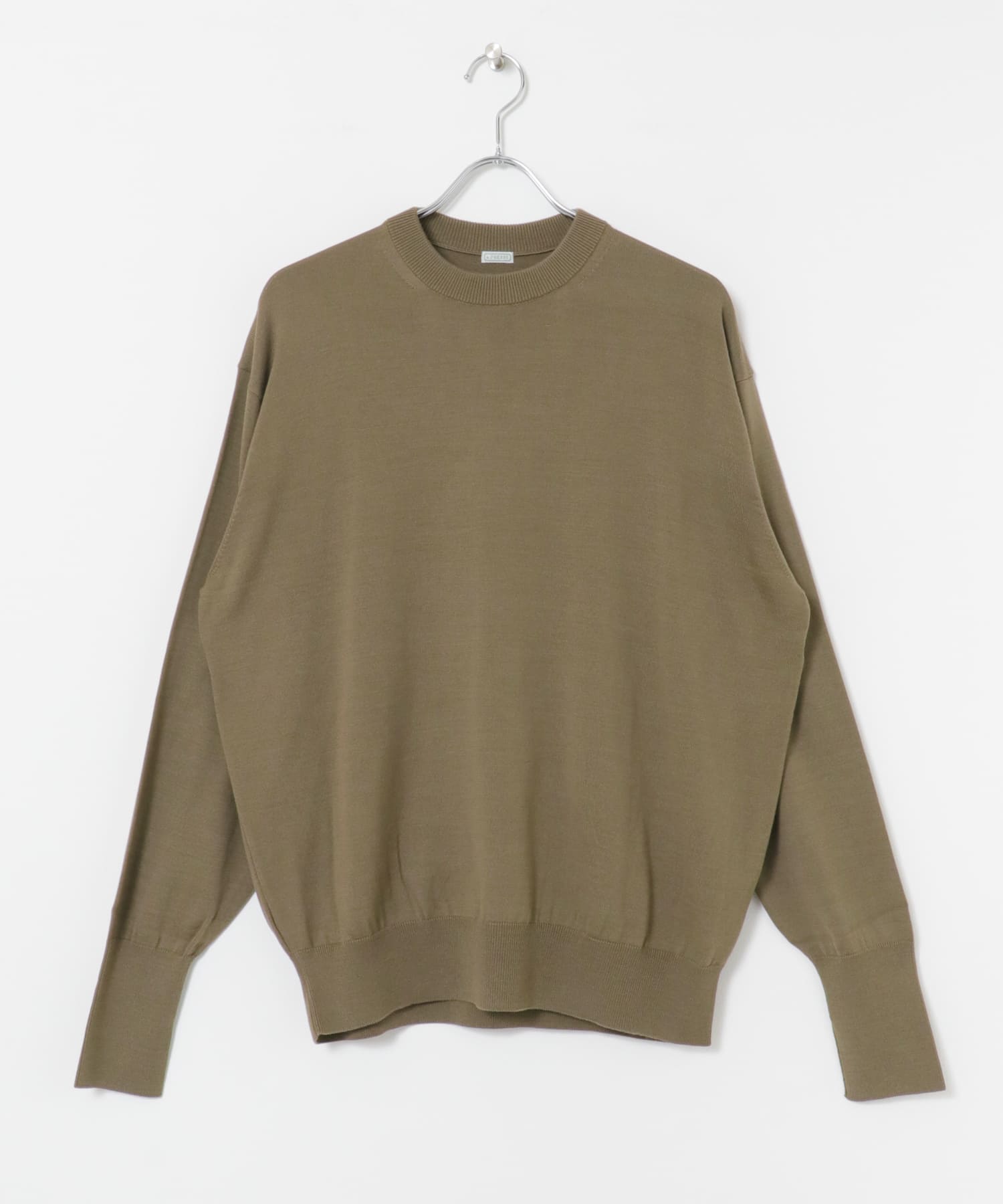 A PRESSE　long-sleeve Knit T-Shirts SAGE 2