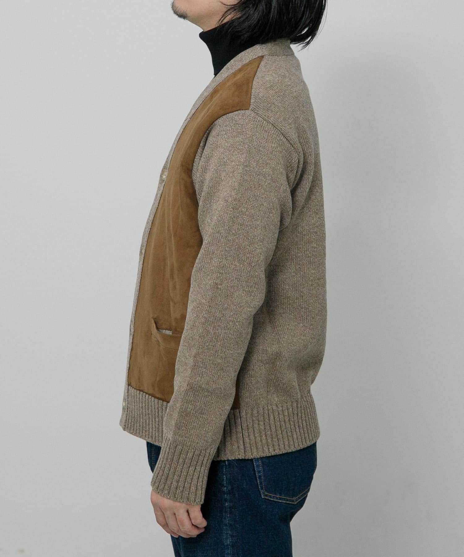 a.presse Cardigan サイズ2 A.PRESSE - アプレッセ 2025 STYLE2 Vintage Sweat Cardigan