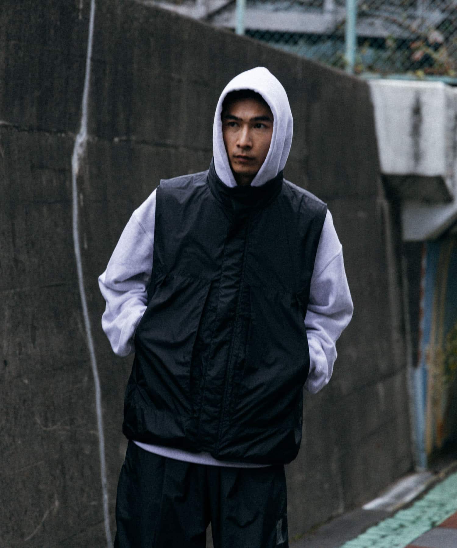 model身長：180cm 着用サイズ：XL