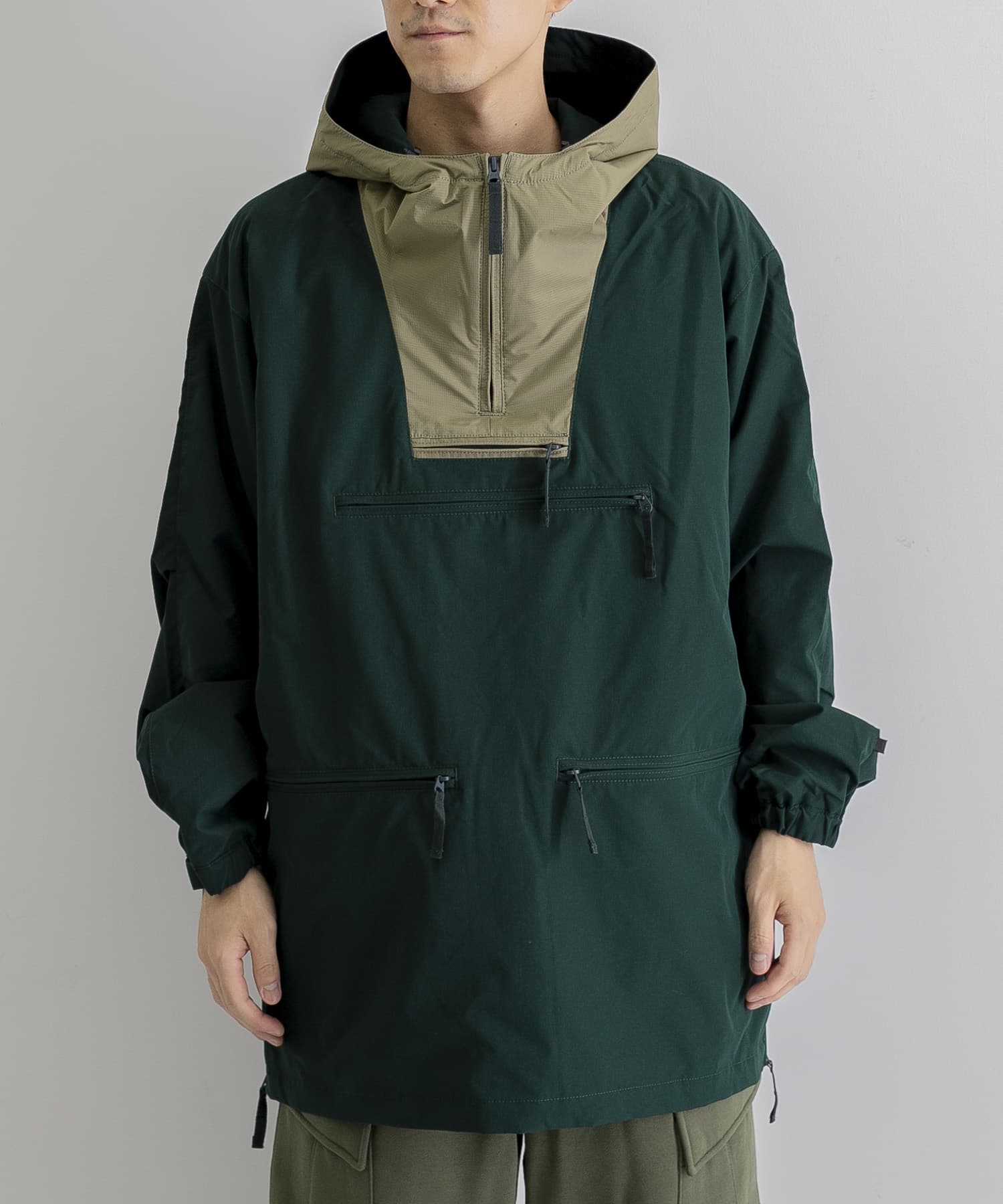 model身長：175cm　着用サイズ：L