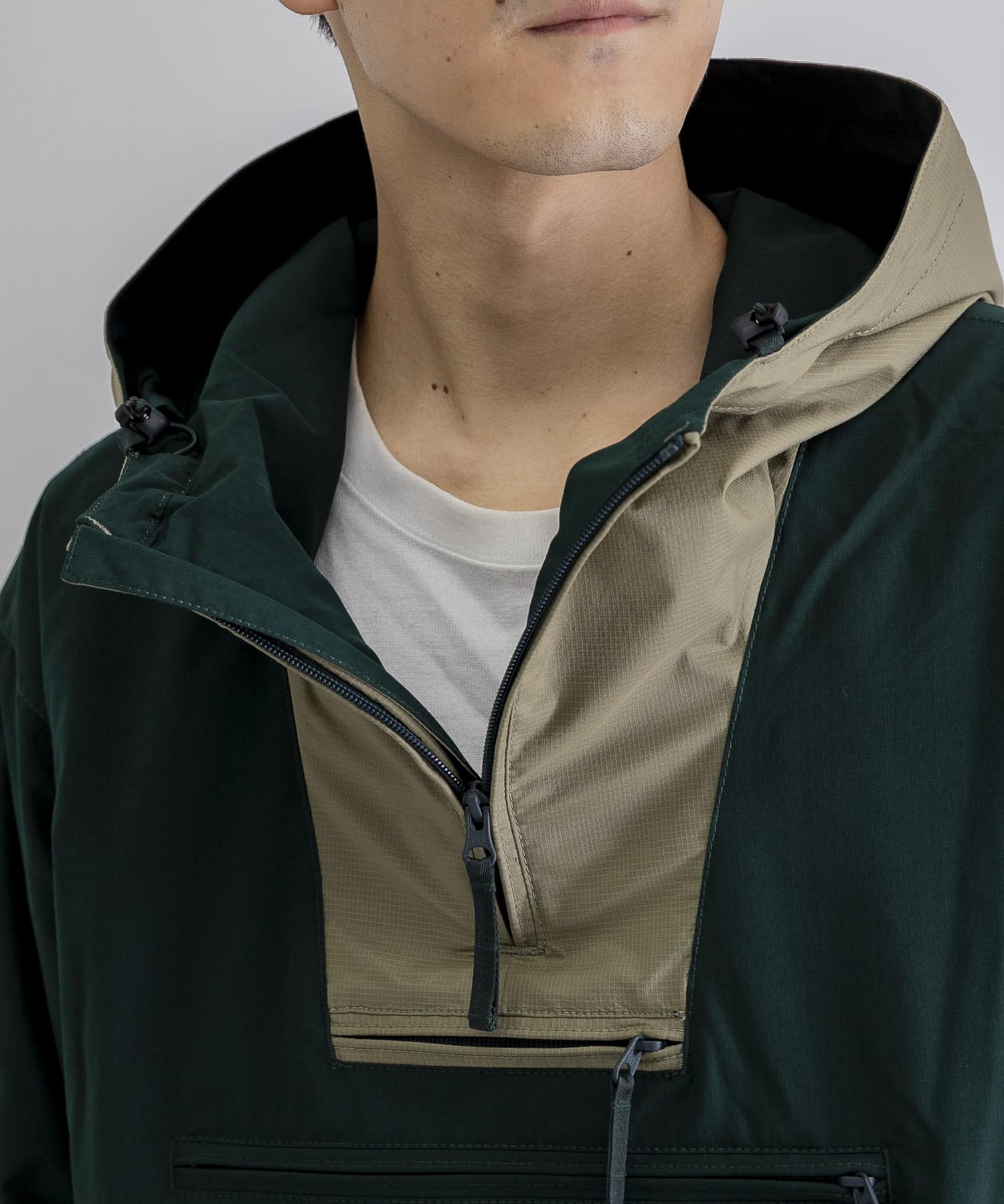 model身長：175cm　着用サイズ：L