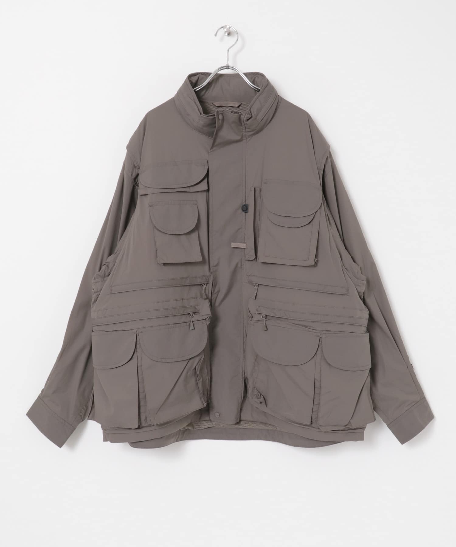 DAIWA PIER39　2WAY PERFECT FISHING JACKET M BROWN S