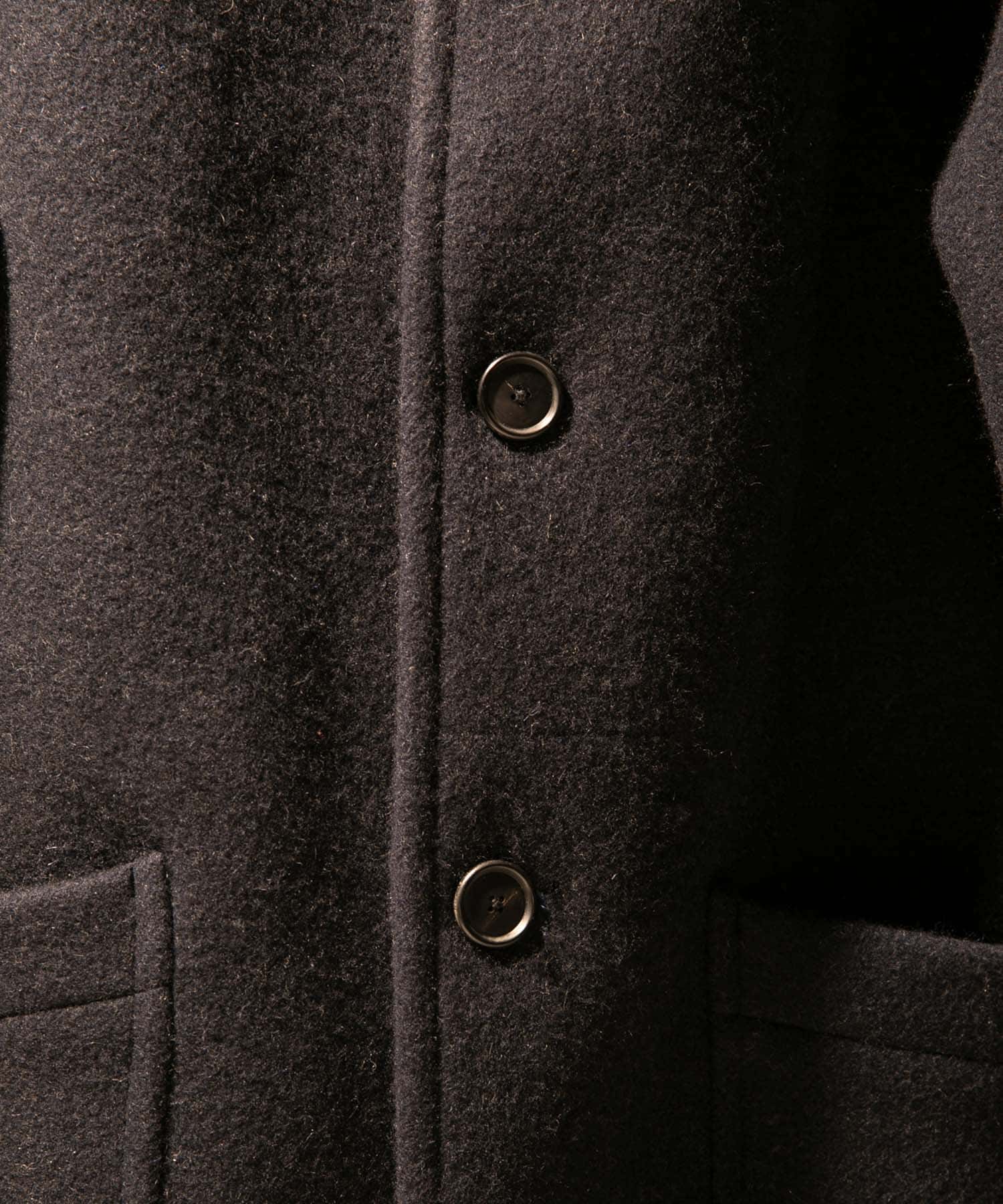 A PRESSE　Double Face Cashmere Coat NAVY 2