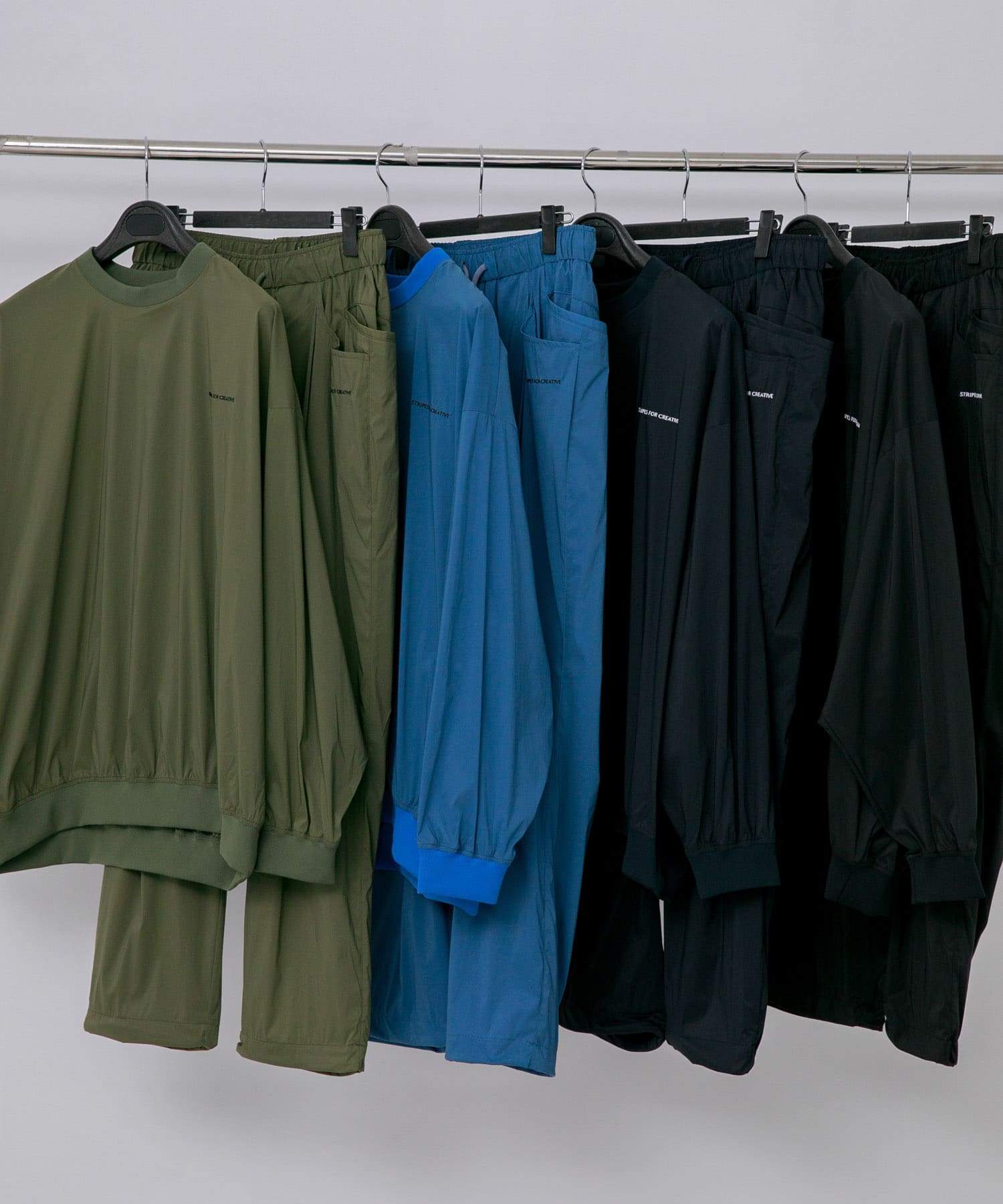 SFC　NYLON CREW Olive L