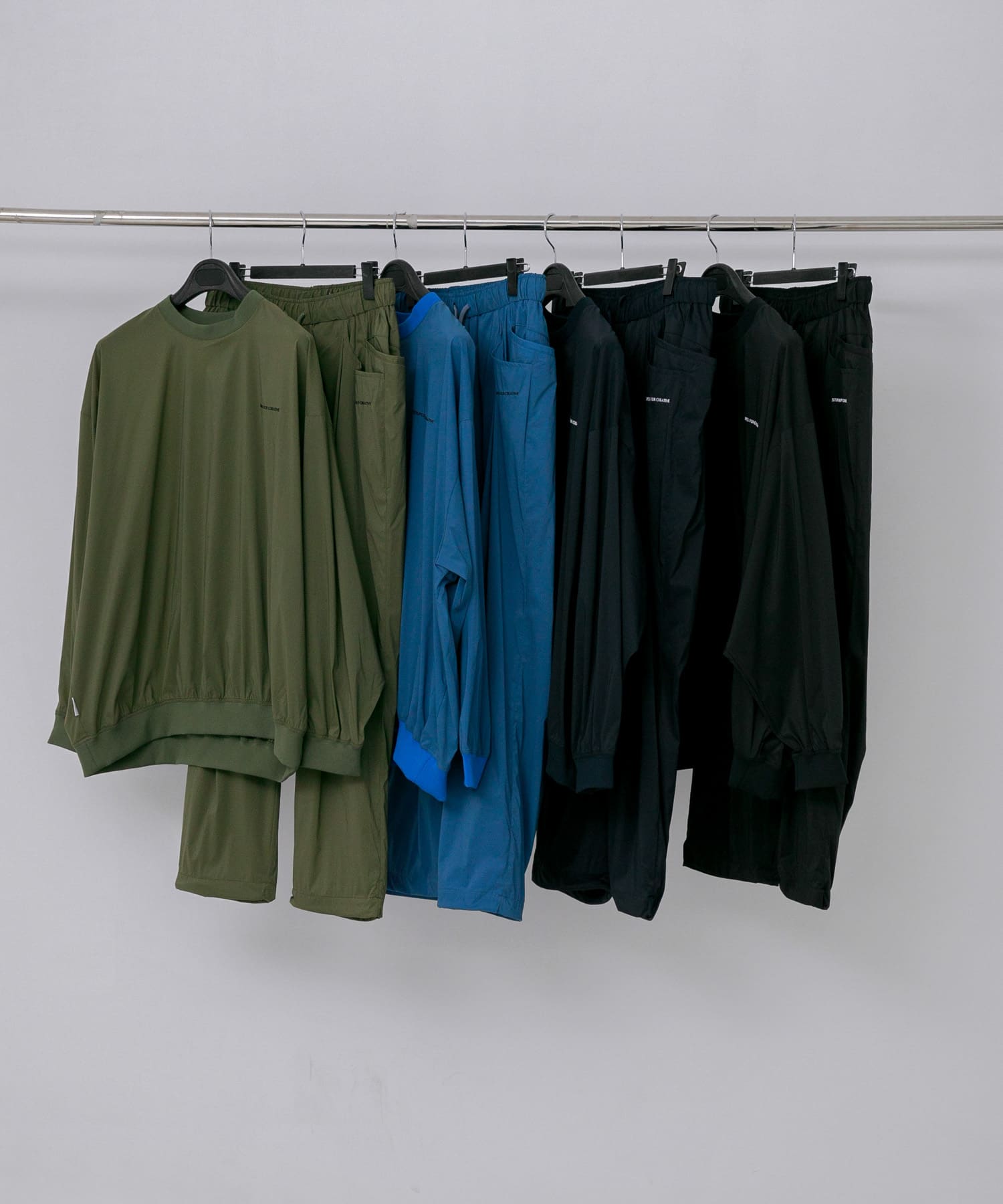 SFC　NYLON CREW Olive L