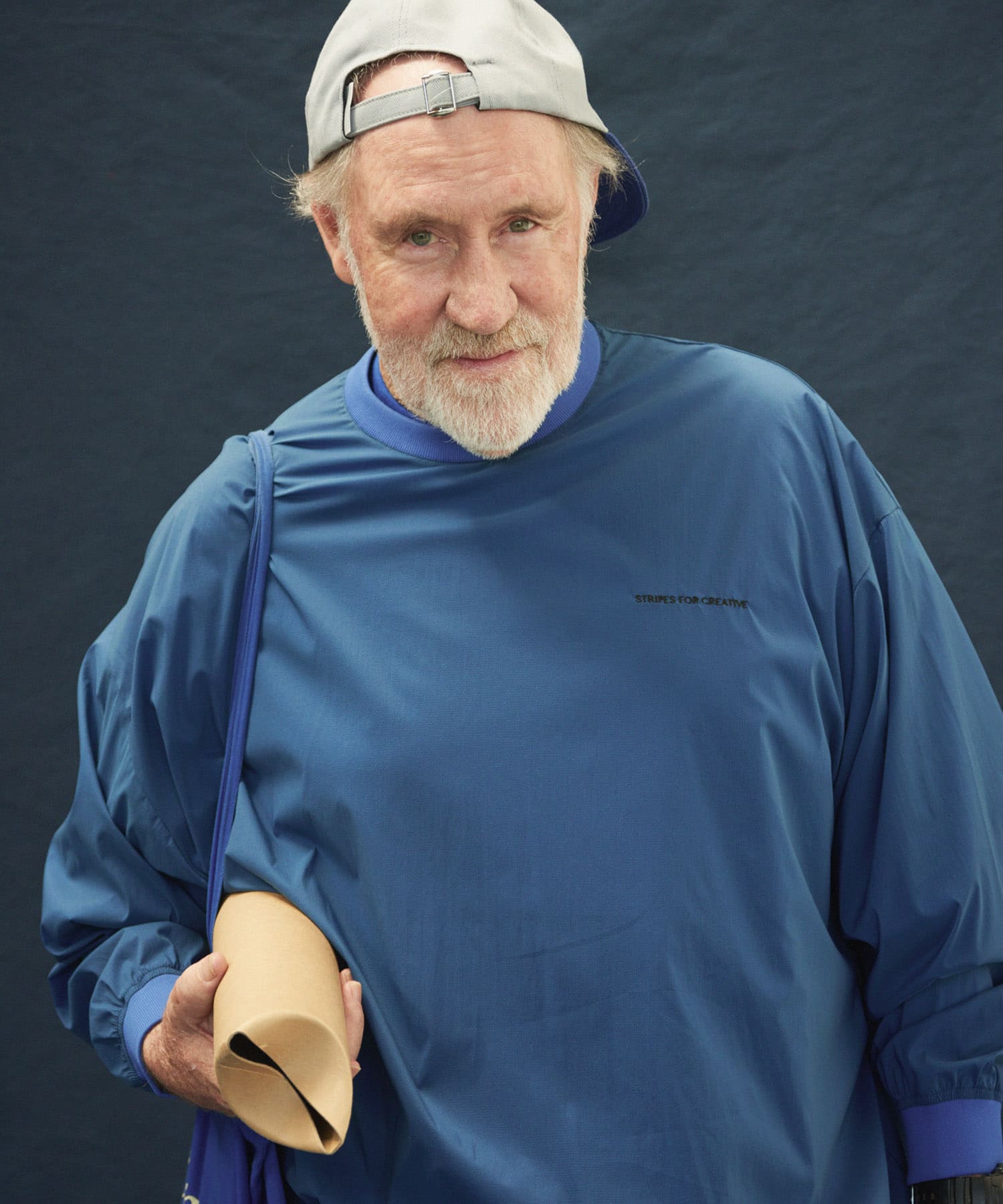 SFC　NYLON CREW Blue L
