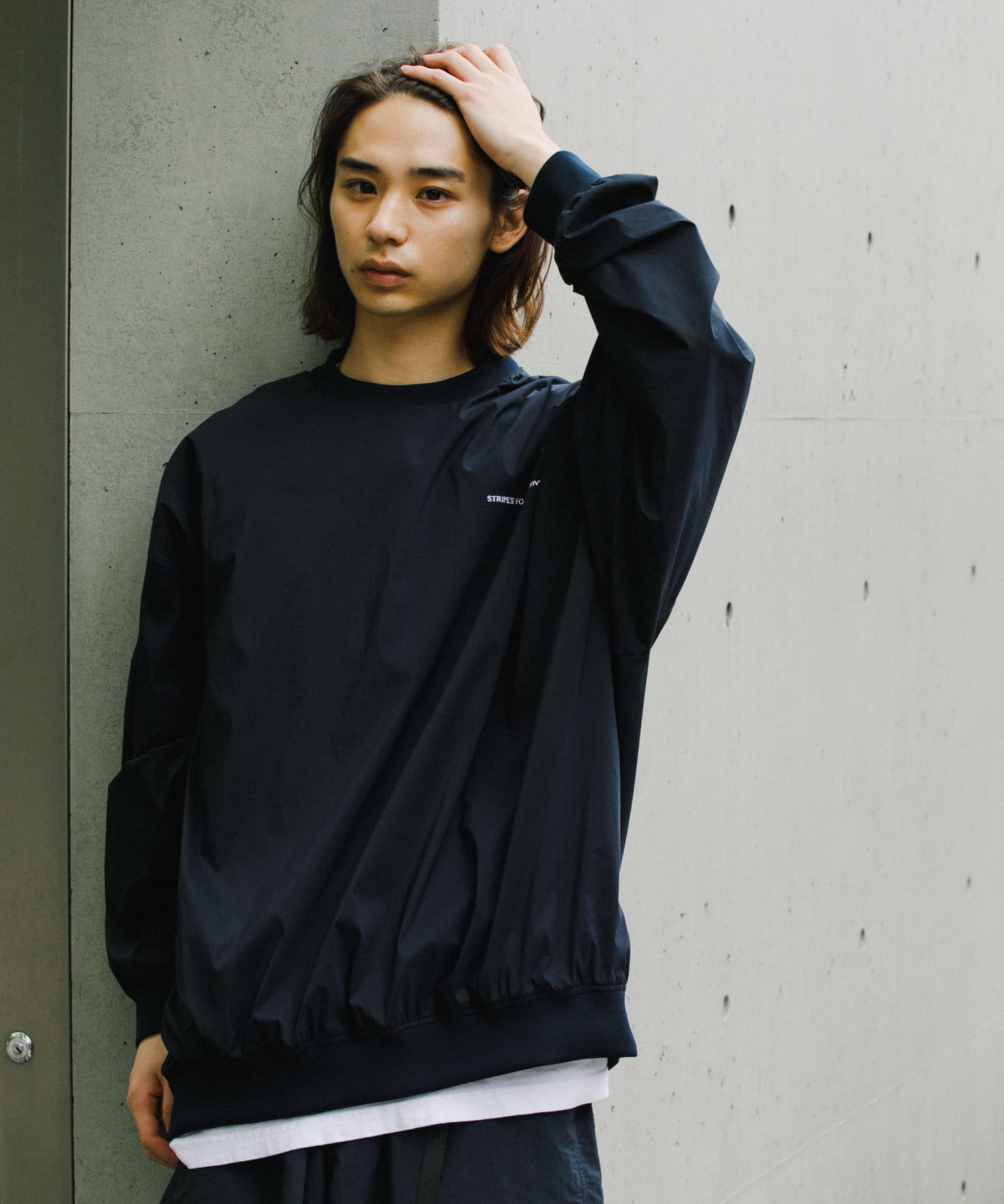 model身長：172cm 着用サイズ：L