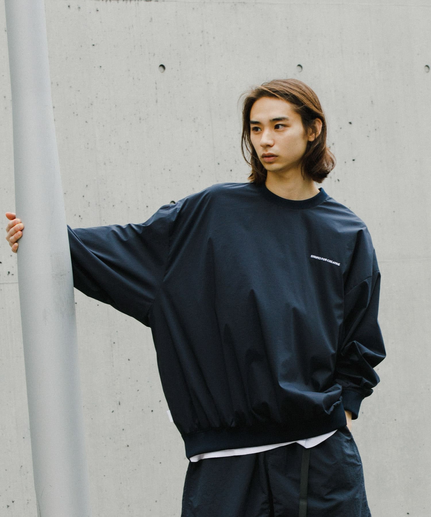 model身長：172cm 着用サイズ：L