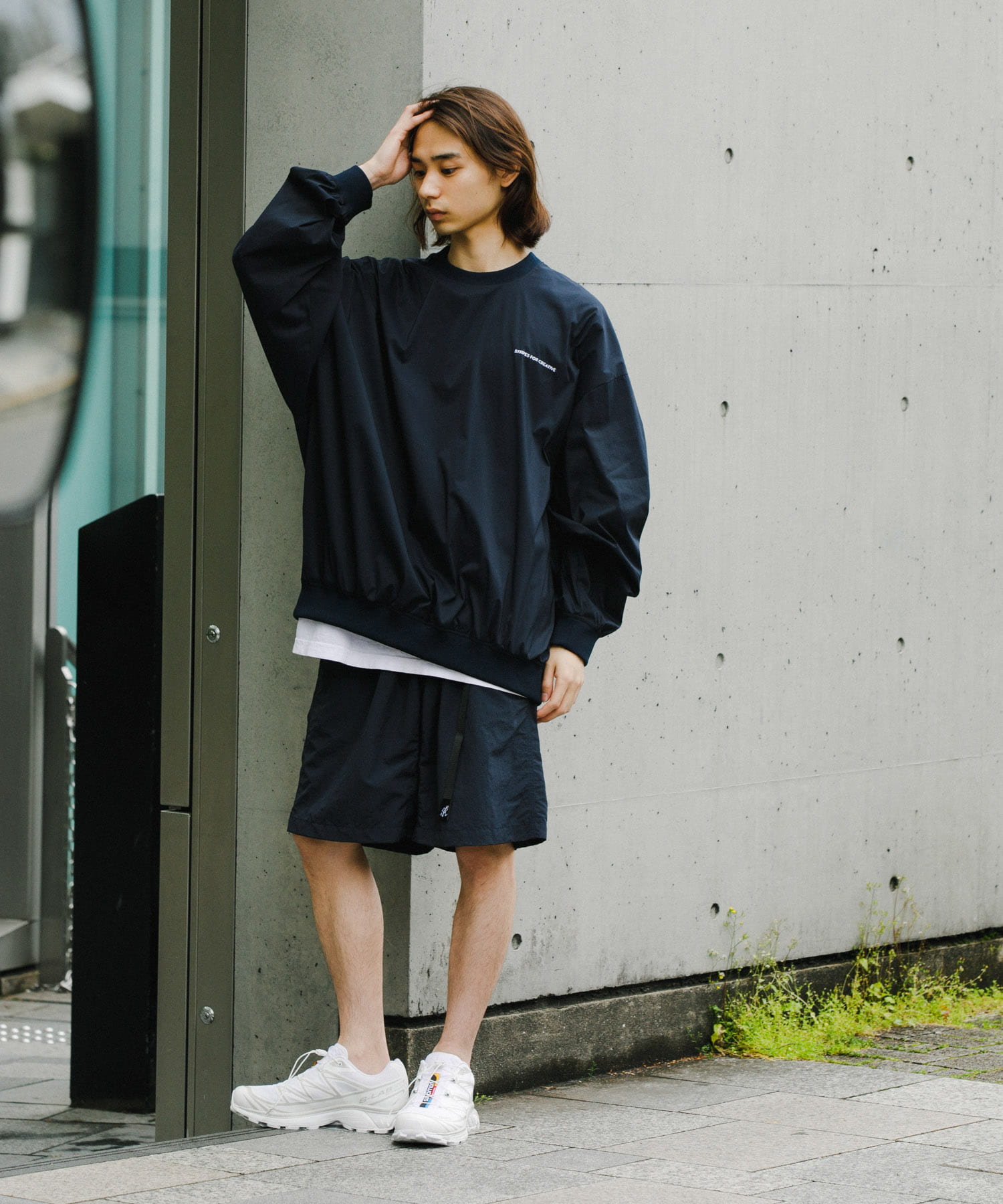 model身長：172cm 着用サイズ：L