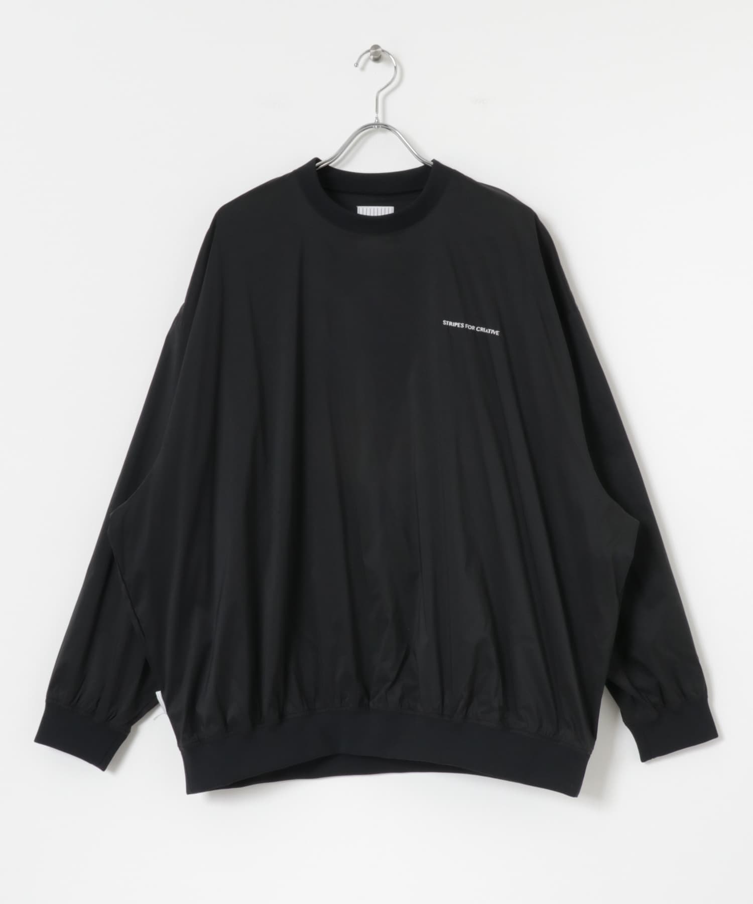SFC　NYLON CREW Black L